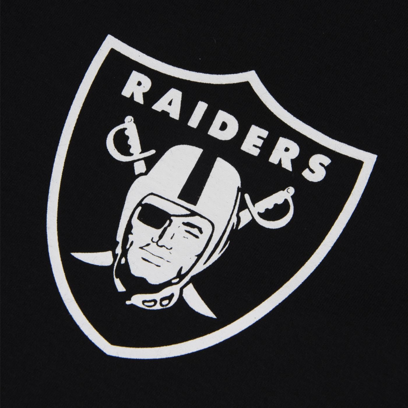 Camiseta New Era Regular Las Vegas Raiders NFL Preto Preto 3