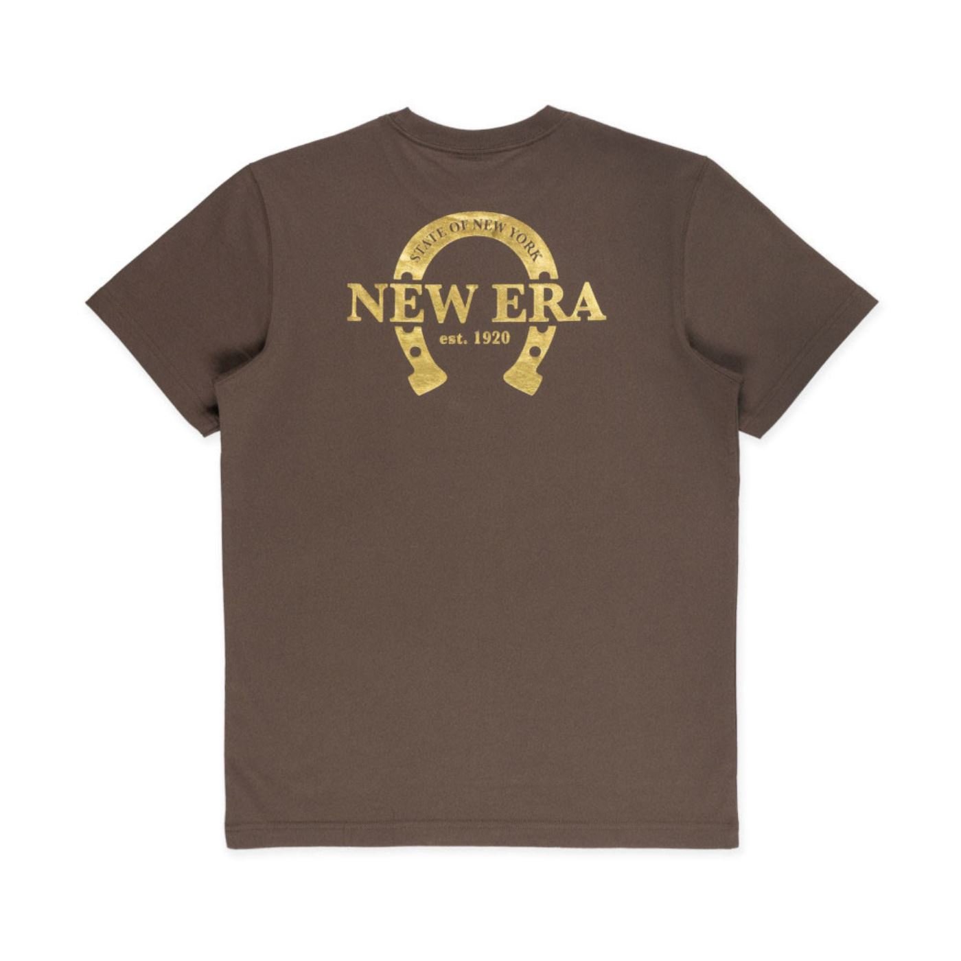 Camiseta New Era Lifestyle Branded Marrom Marrom 3