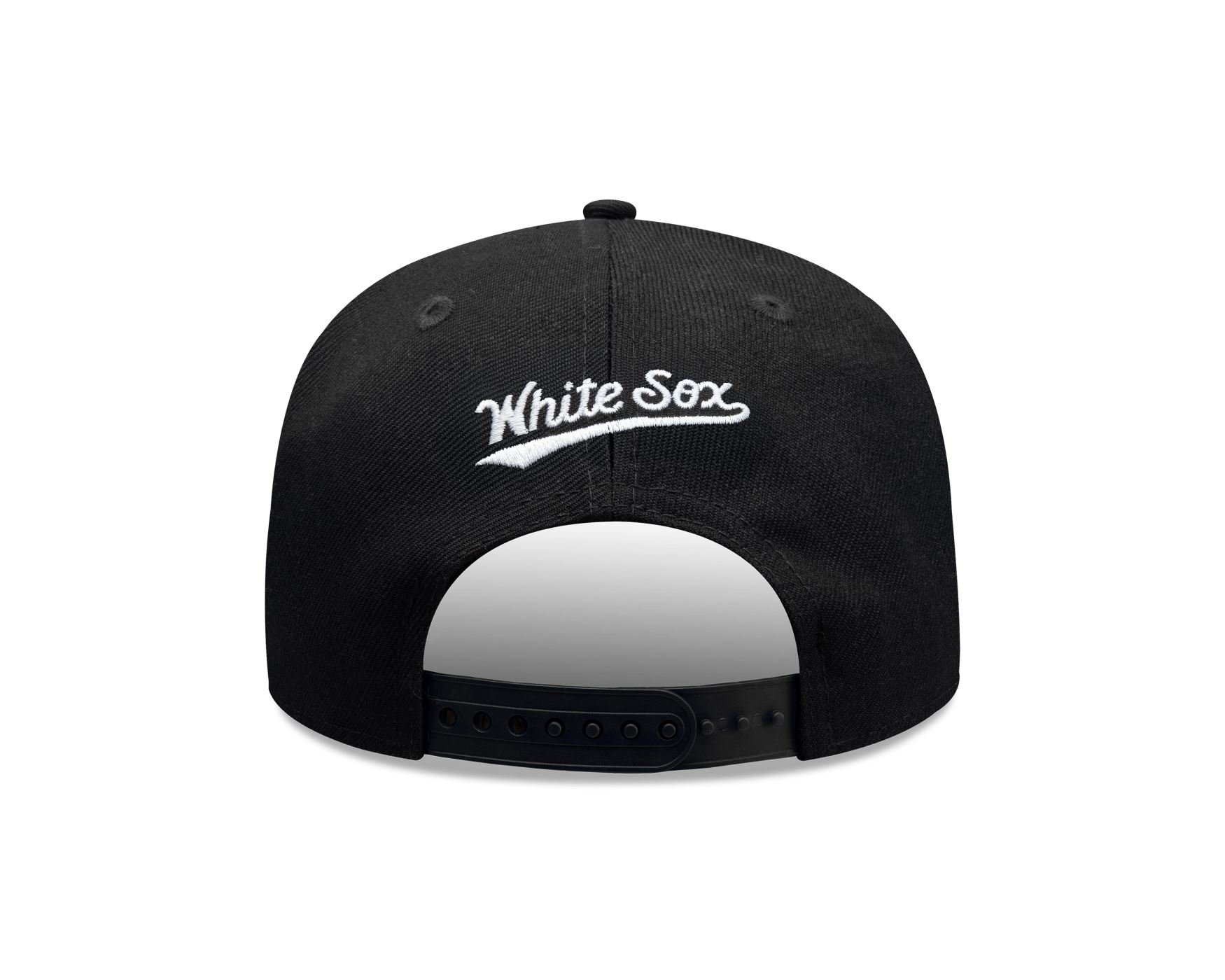 Bone New Era 9FIFTY SNAPBACK Chicago White Sox MLB Off White Preto/Off White 4