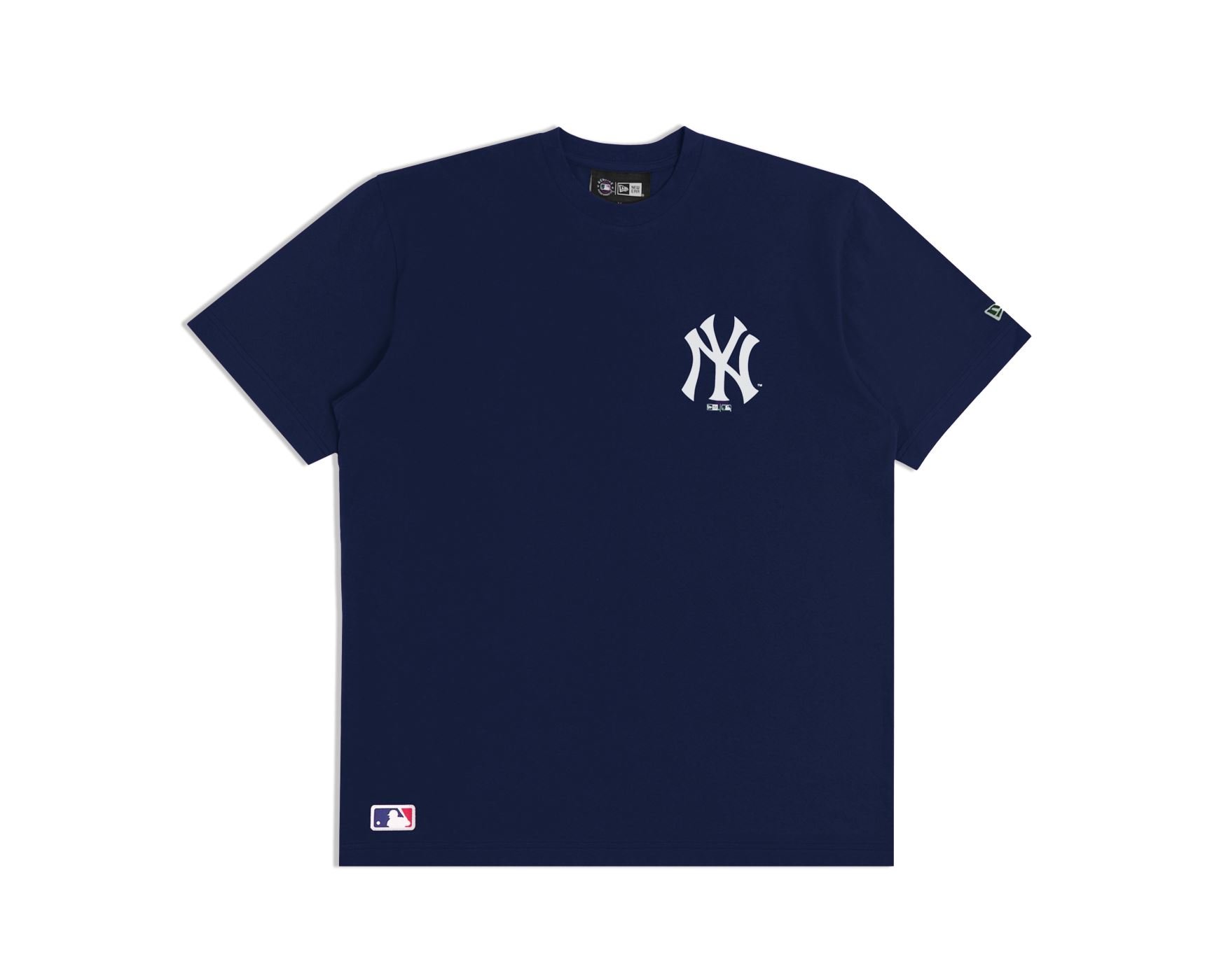 Camiseta New Era Regular New York Yankees MLB Marinho