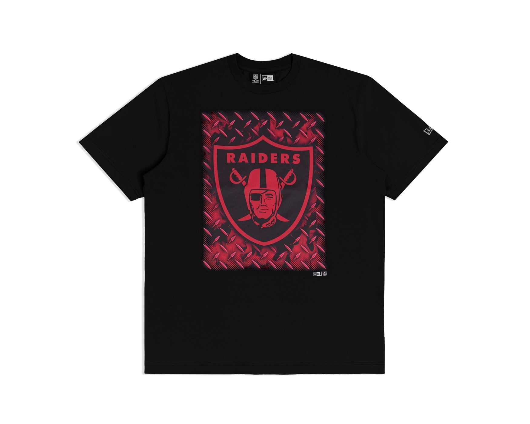 Camiseta New Era Regular Las Vegas Raiders NFL Preto