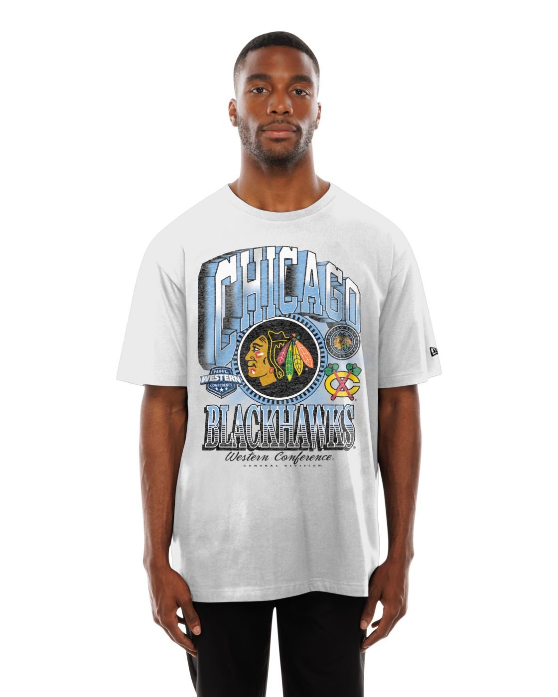 Camiseta New Era Regular Chicago Blackhawks NHL