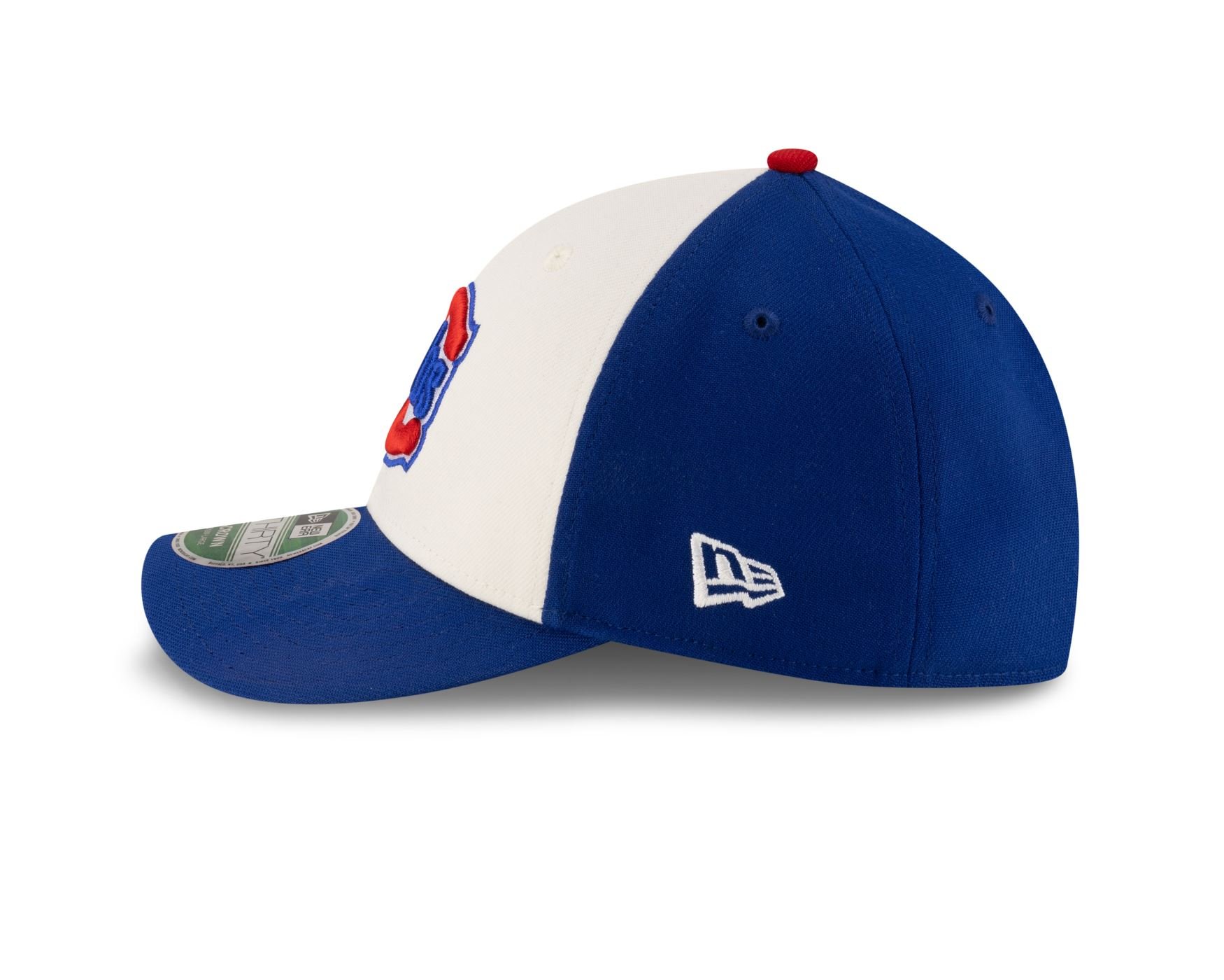 Bone New Era 39THIRTY M-Crown Chicago Cubs MLB Off White Off White 4