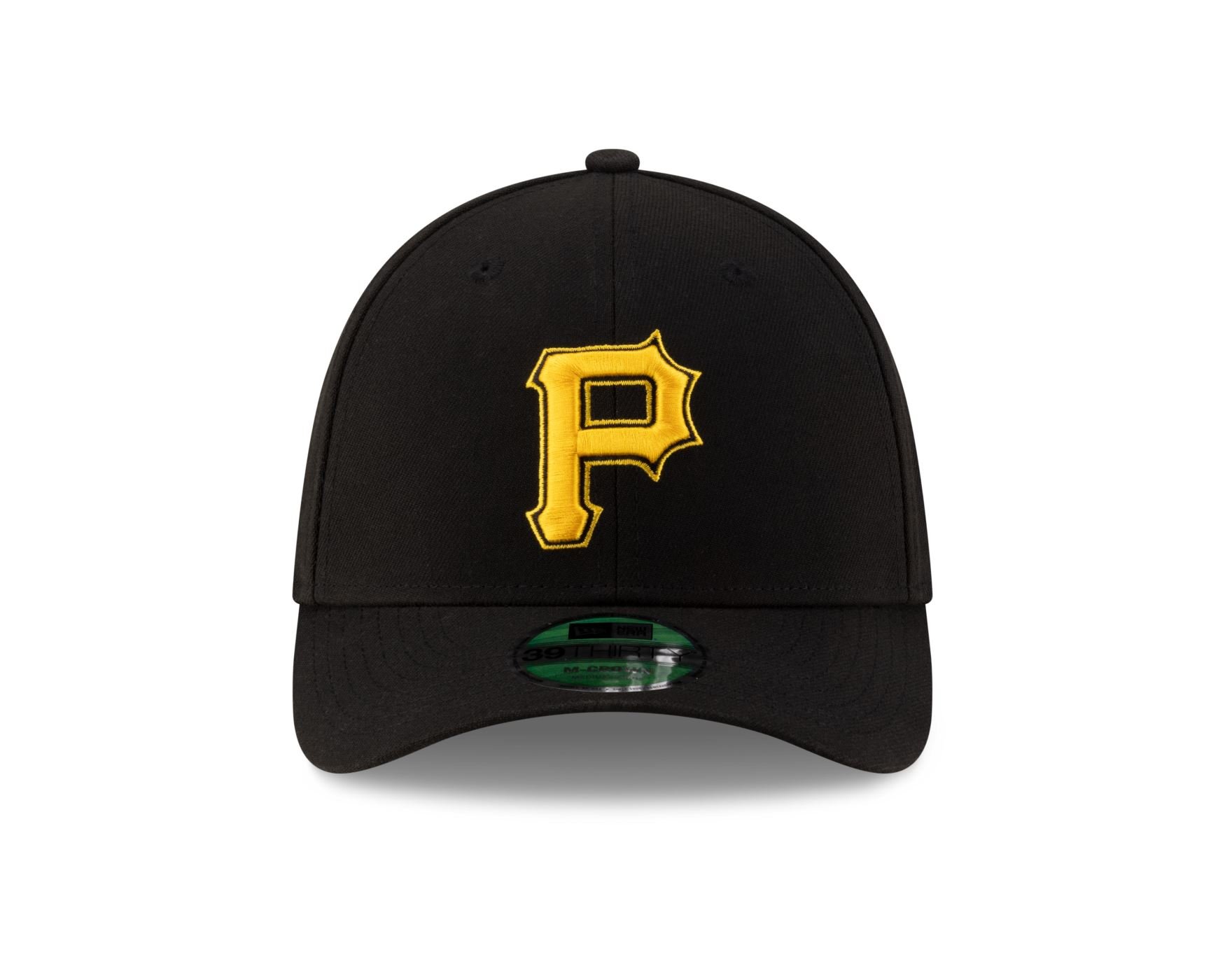 Bone New Era 39THIRTY M-Crown Pittsburgh Pirates MLB Preto Preto 2