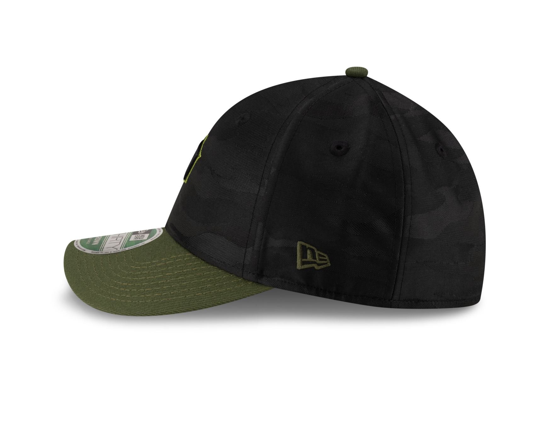 Bone New Era 39THIRTY M-Crown Pittsburgh Pirates MLB Preto Preto 5