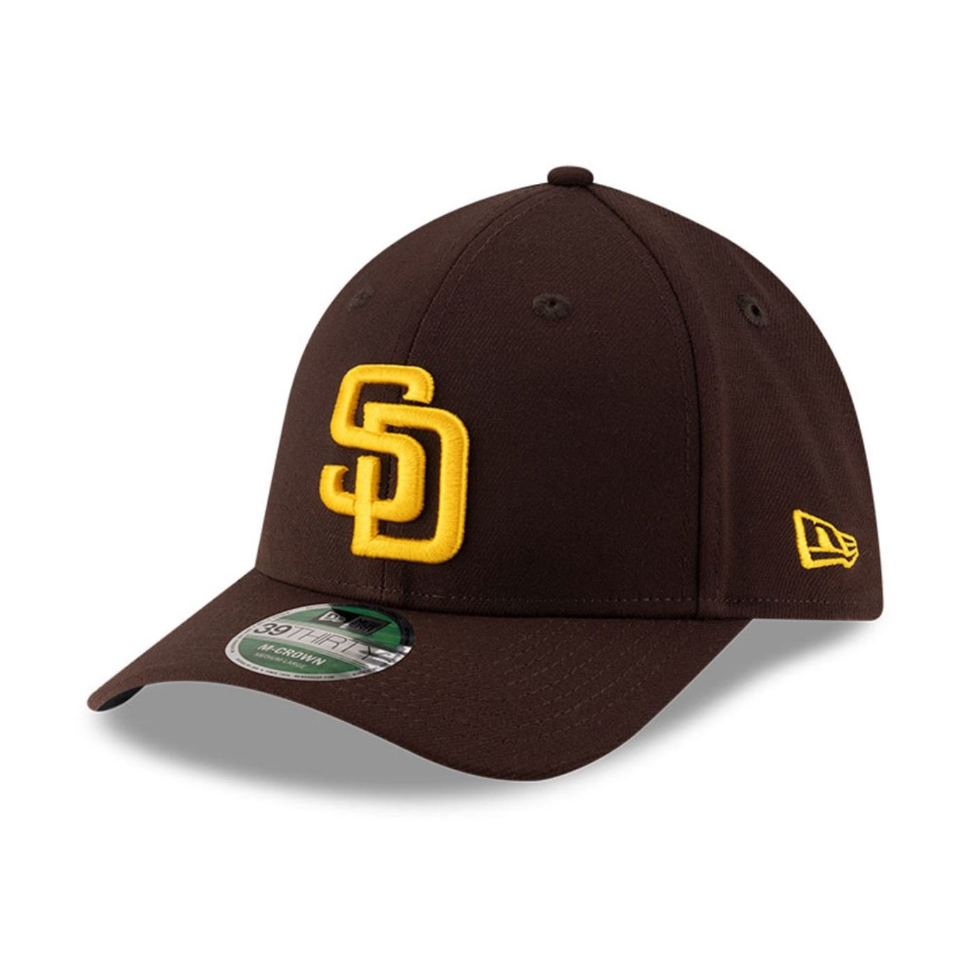 Bone New Era 39THIRTY M-Crown San Diego Padres MLB Marrom