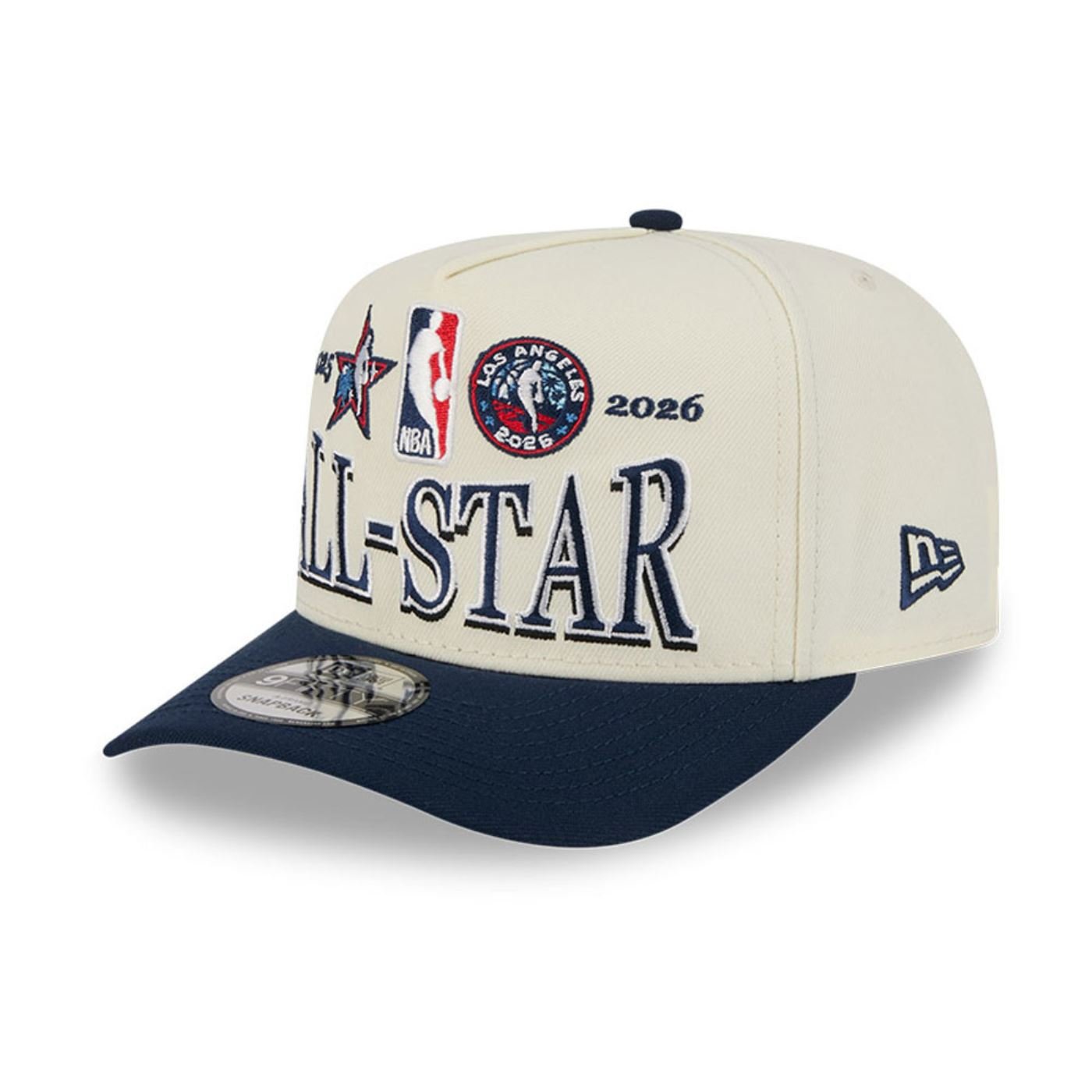 Bone New Era 9FIFTY A-Frame NBA All-Star Game Fan Pack Preto