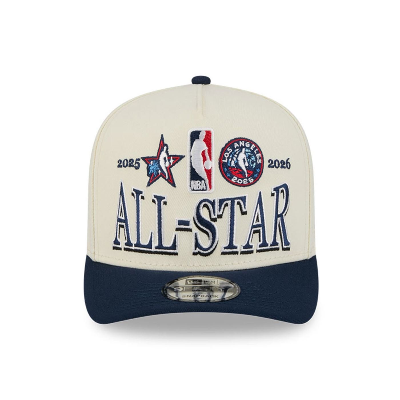 Bone New Era 9FIFTY A-Frame NBA All-Star Game Fan Pack Preto Preto 2