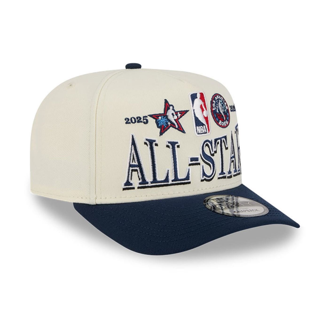 Bone New Era 9FIFTY A-Frame NBA All-Star Game Fan Pack Preto Preto 3