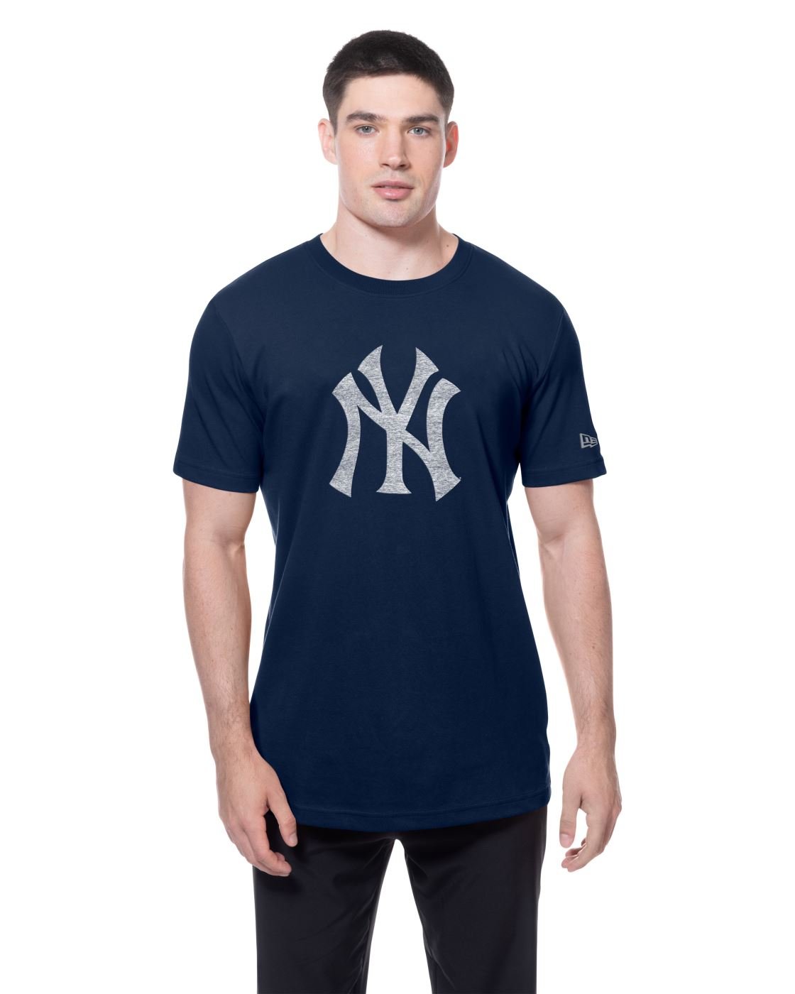 Camiseta New Era Regular New York Yankees MLB Marinho