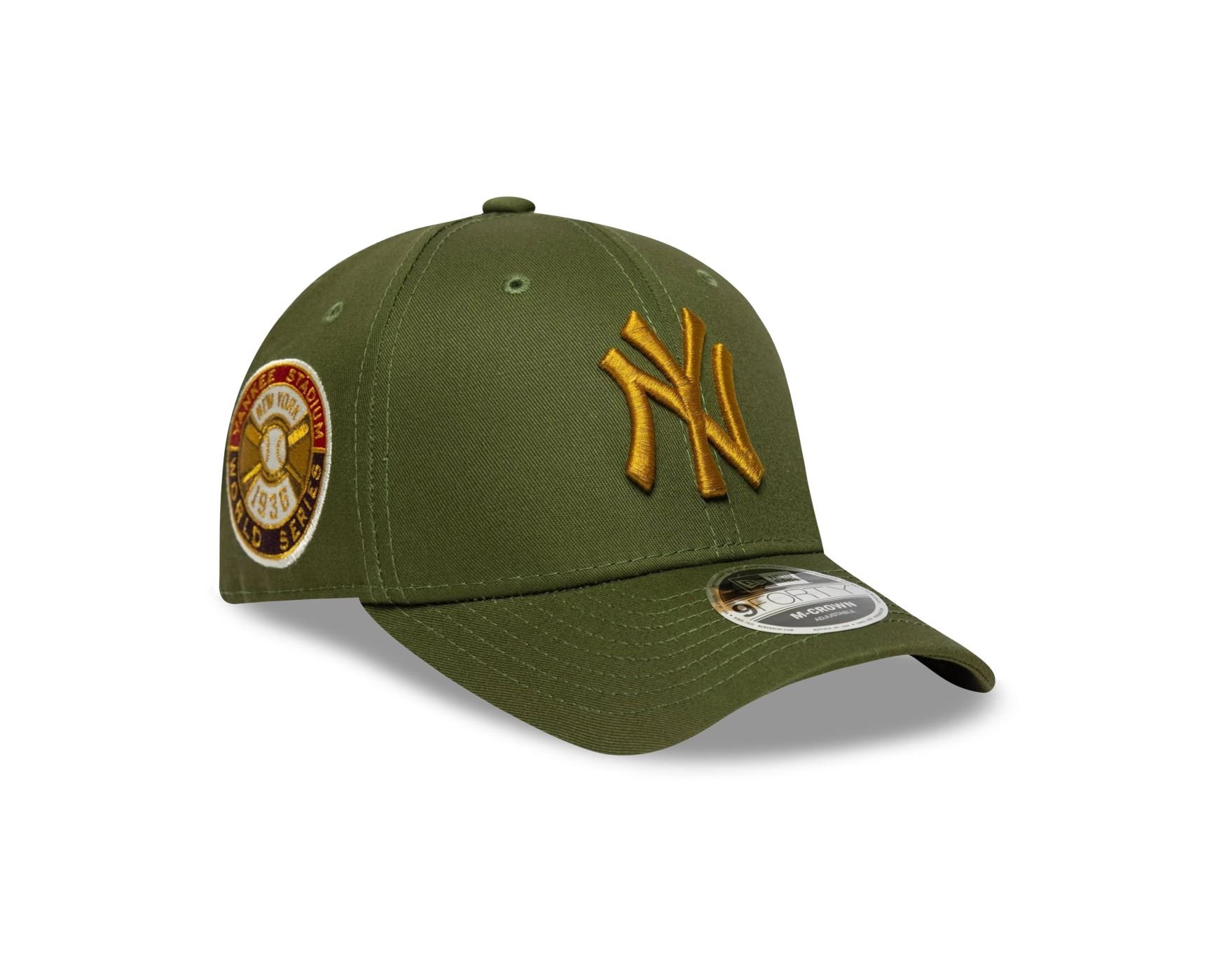 Bone New Era  9FORTY M-Crown New York Yankees MLB Verde Verde 3
