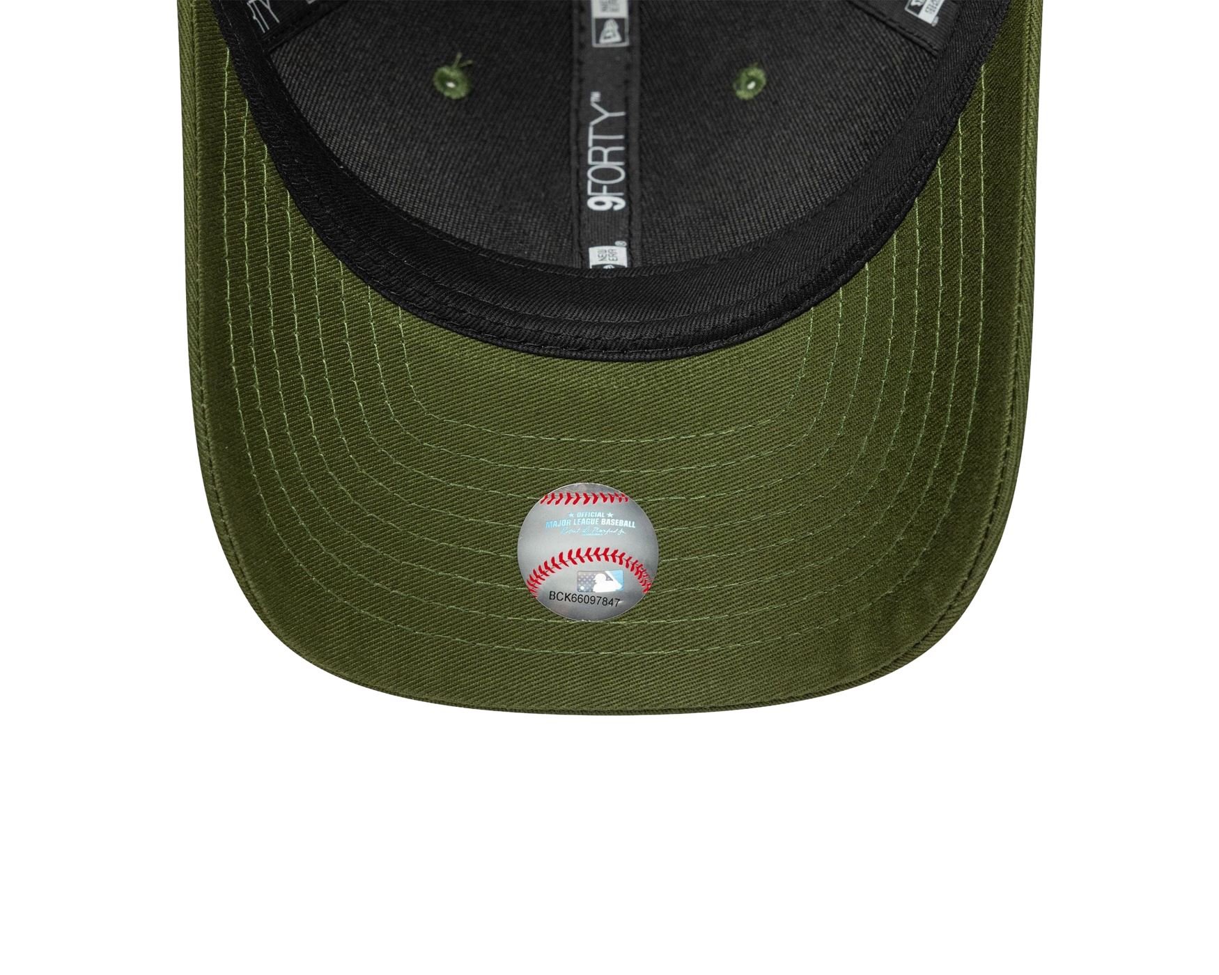 Bone New Era  9FORTY M-Crown New York Yankees MLB Verde Verde 6