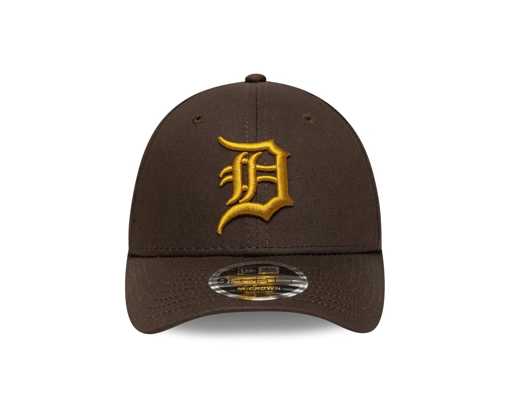 Bone New Era  9FORTY M-Crown Detroit Tigers MLB Marrom Marrom 2