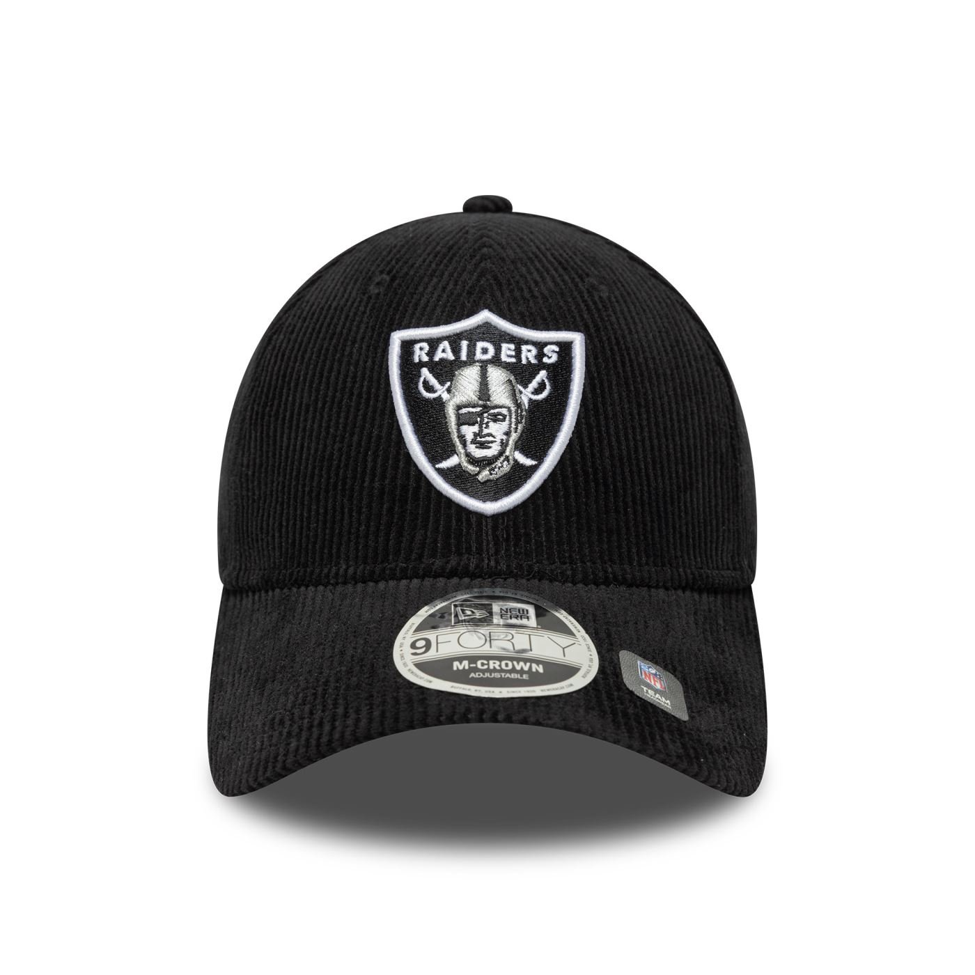Bone New Era  9FORTY M-Crown Las Vegas Raiders NFL Preto Preto 2