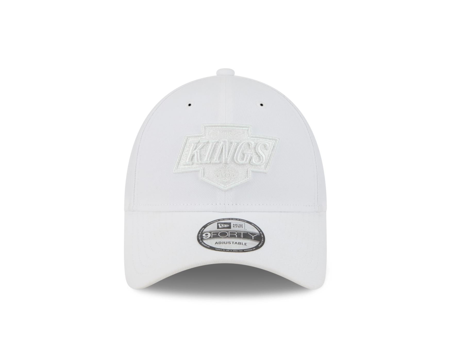 Bone New Era 9FORTY Los Angeles Kings NHL Branco Branco 2