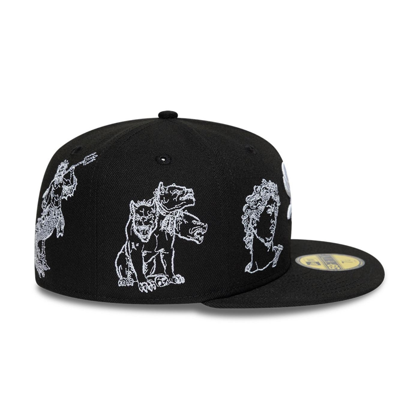 Bone New Era 59FIFTY Chicago White Sox MLB Mythical Preto 6