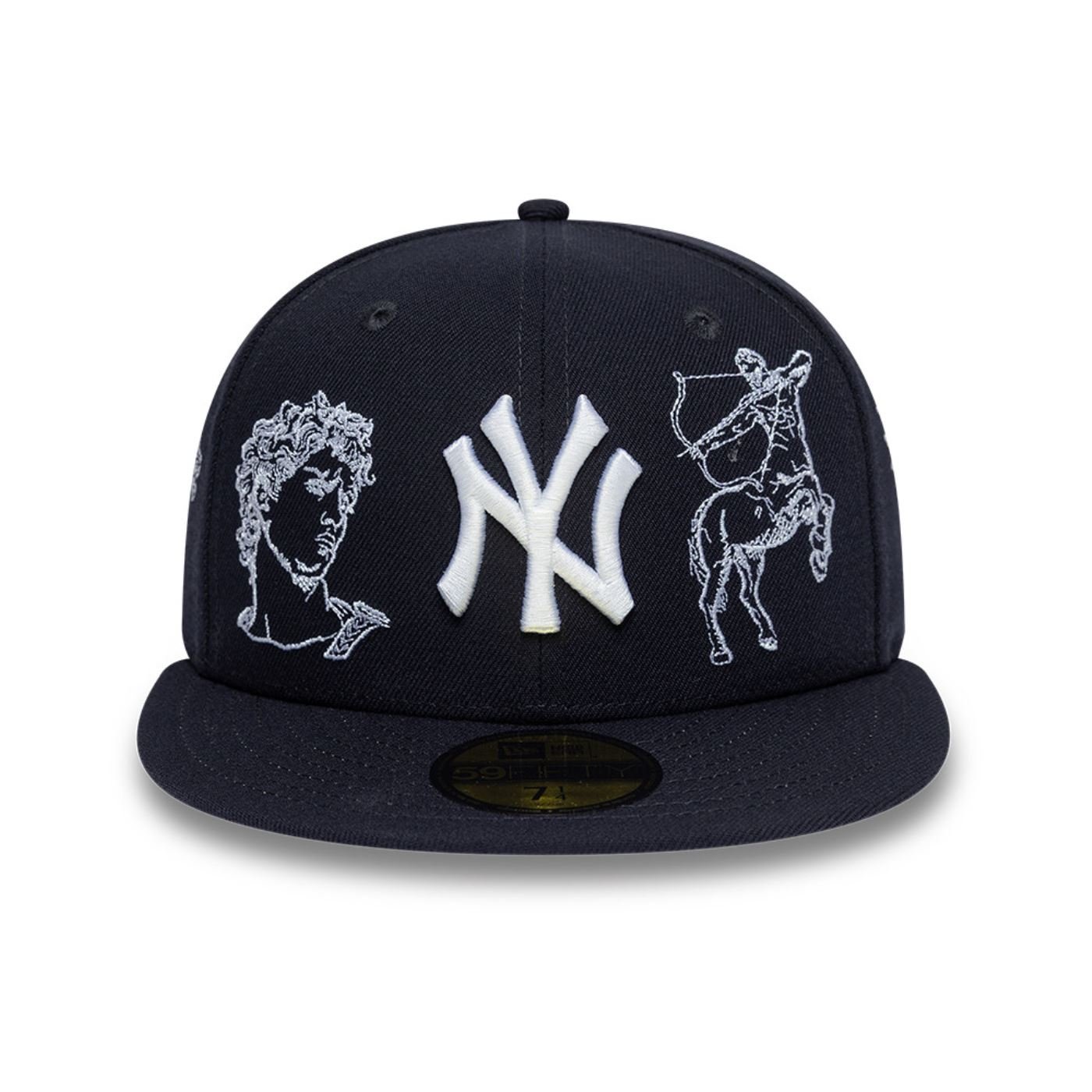Bone New Era 59FIFTY New York Yankees MLB Mythical Azul Marinho 2