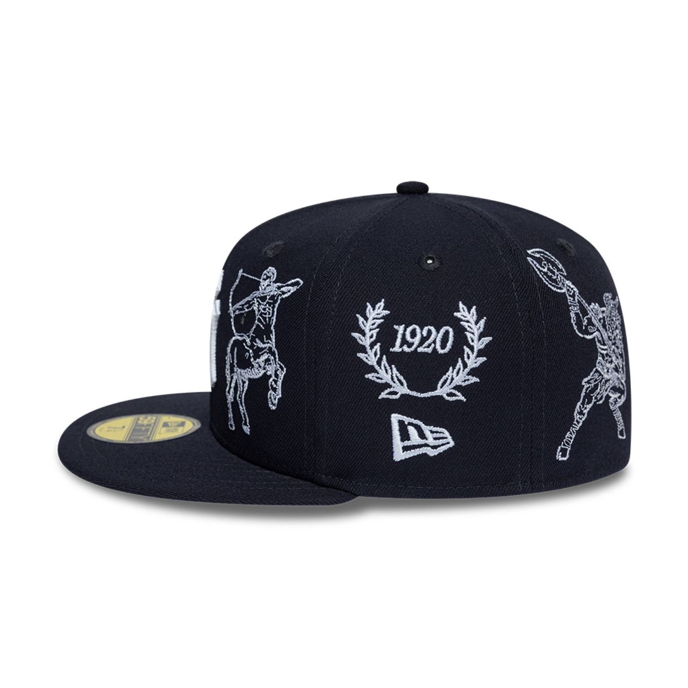 Bone New Era 59FIFTY New York Yankees MLB Mythical Azul Marinho 5