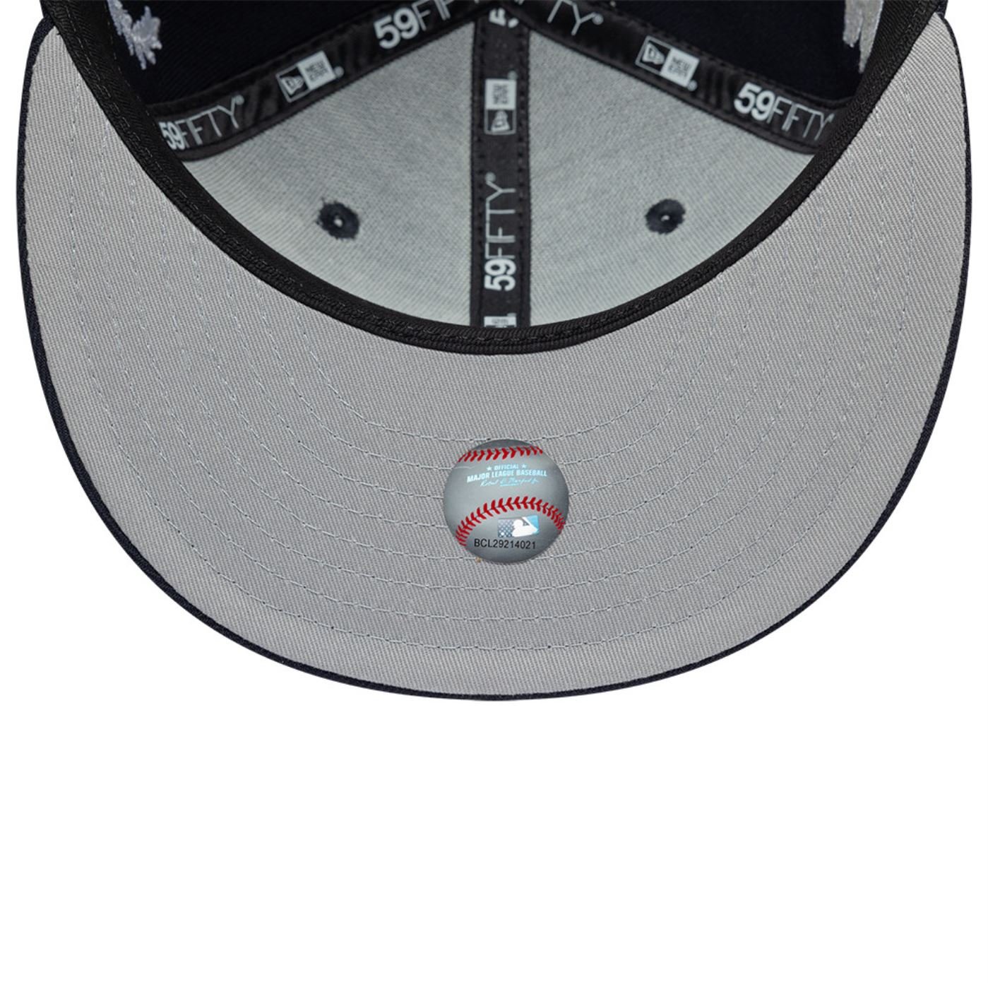 Bone New Era 59FIFTY New York Yankees MLB Mythical Azul Marinho 7