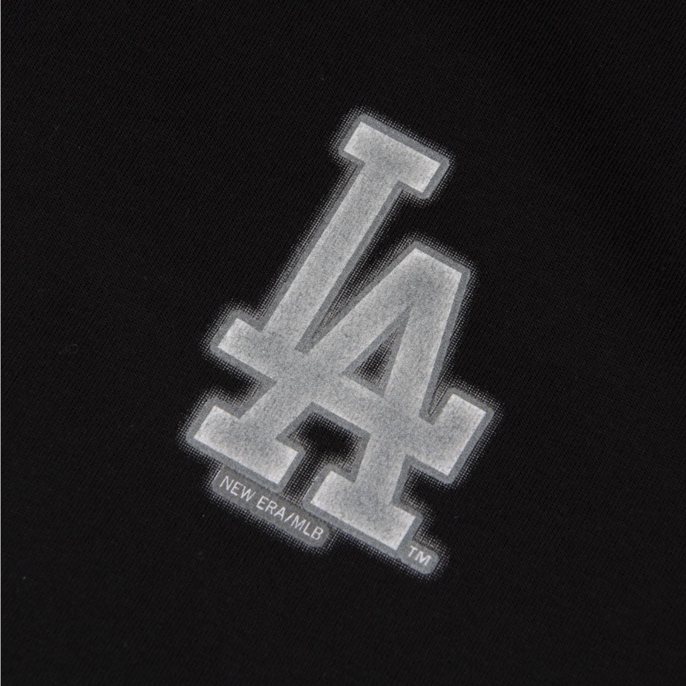 Camiseta New Era Lifestyle Los Angeles Dodgers MLB Preto Preto 2