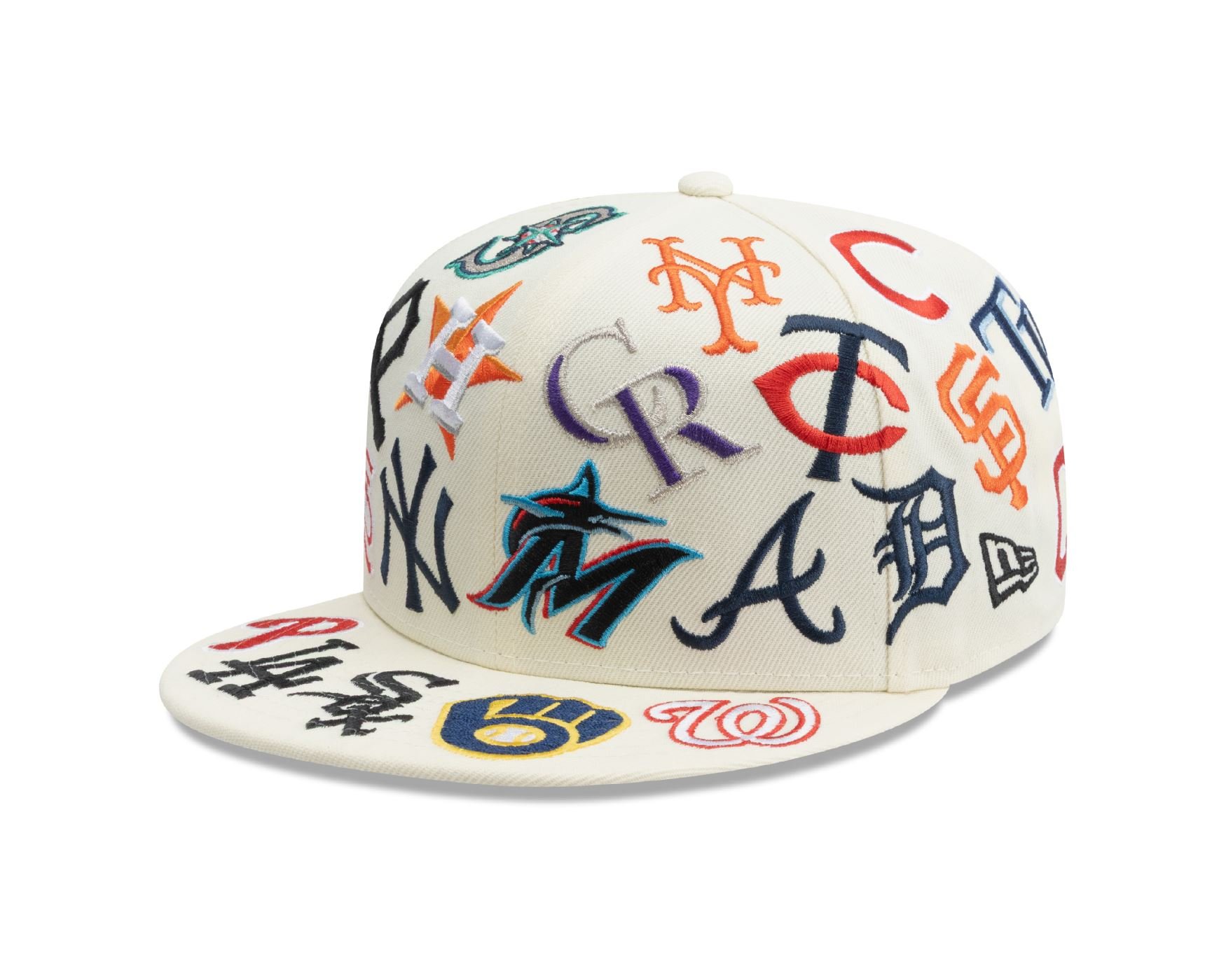Bone New Era 9FIFTY Branded MLB Estampado