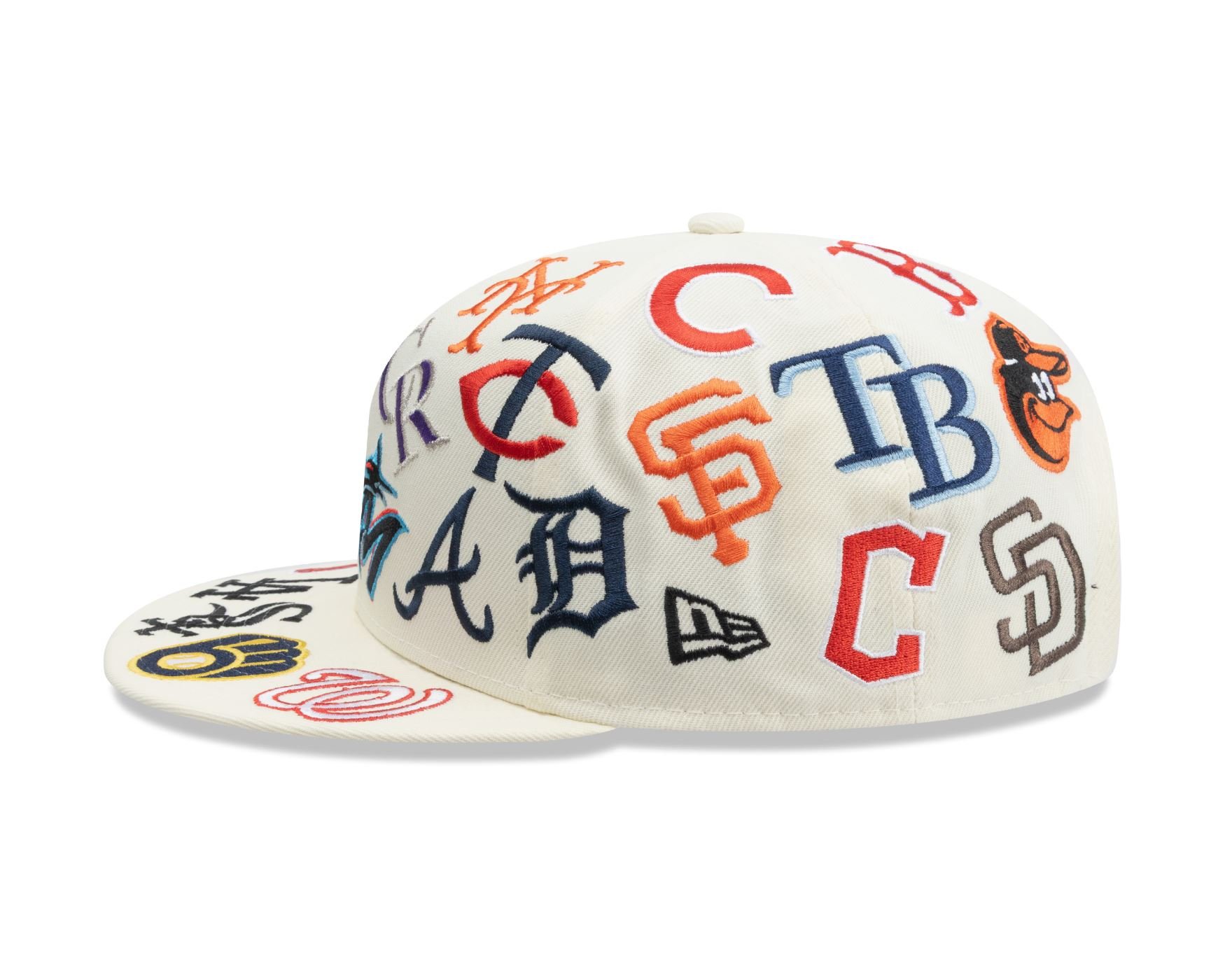 Bone New Era 9FIFTY Branded MLB Estampado Off White 5