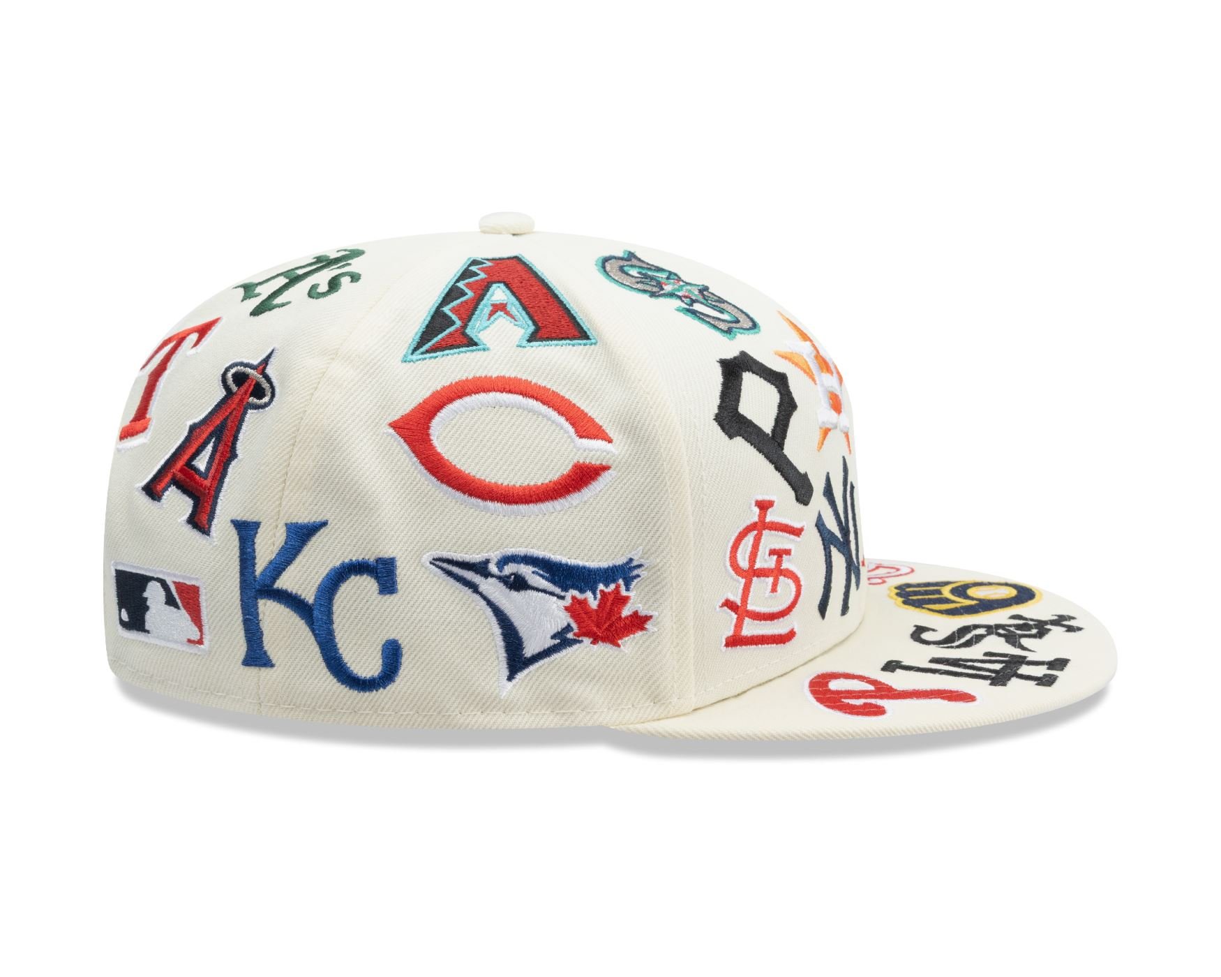 Bone New Era 9FIFTY Branded MLB Estampado Off White 6