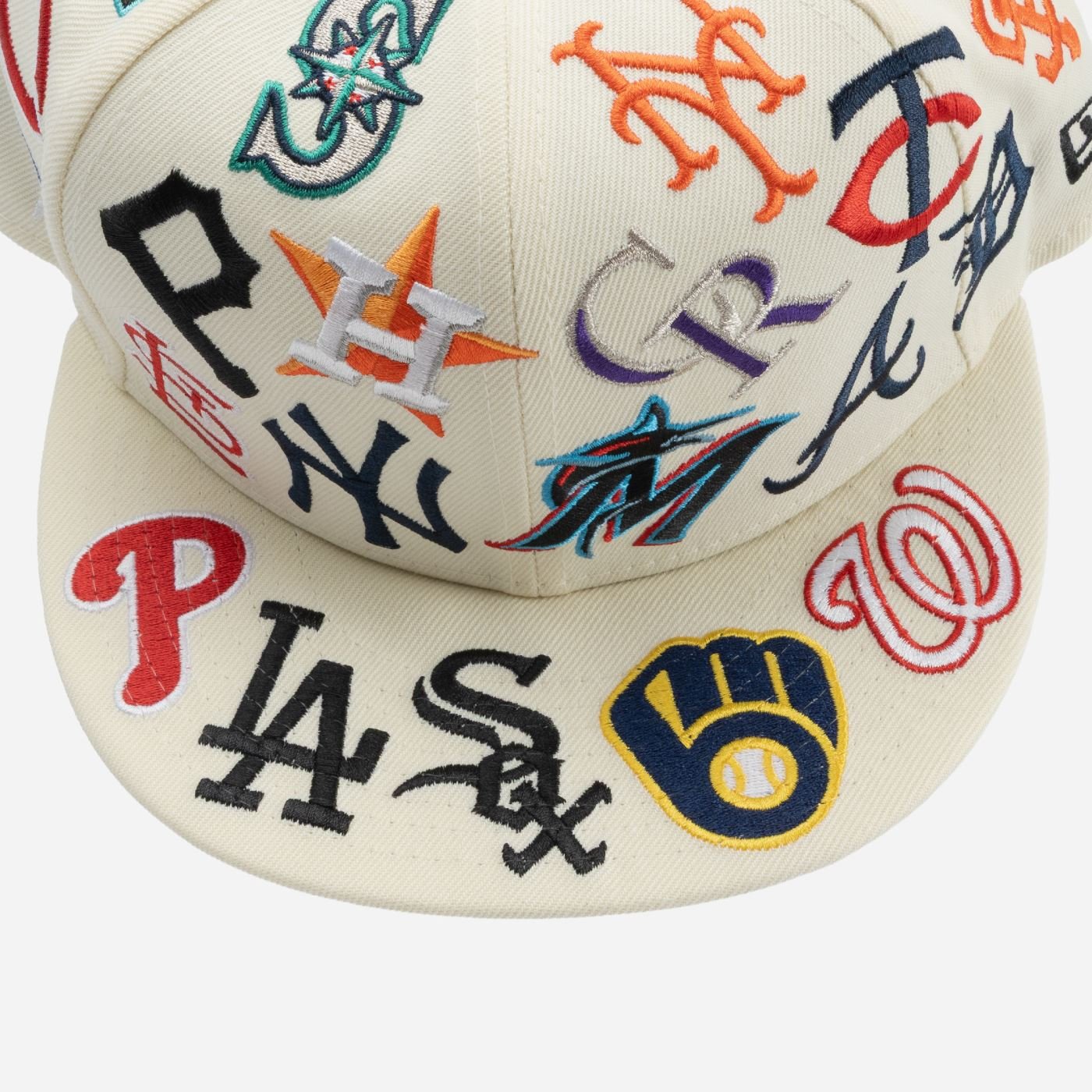 Bone New Era 9FIFTY Branded MLB Estampado Off White 8