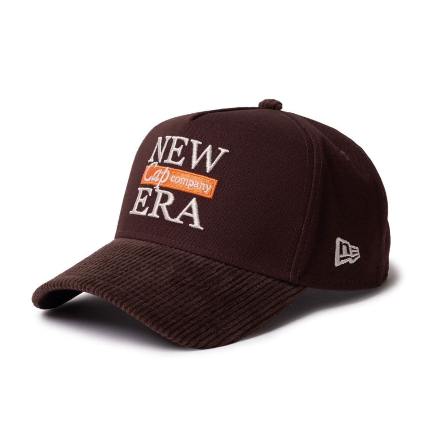 Bone New Era 9FORTY A-FRAME SNAPBACK New Era Booking Program Marrom