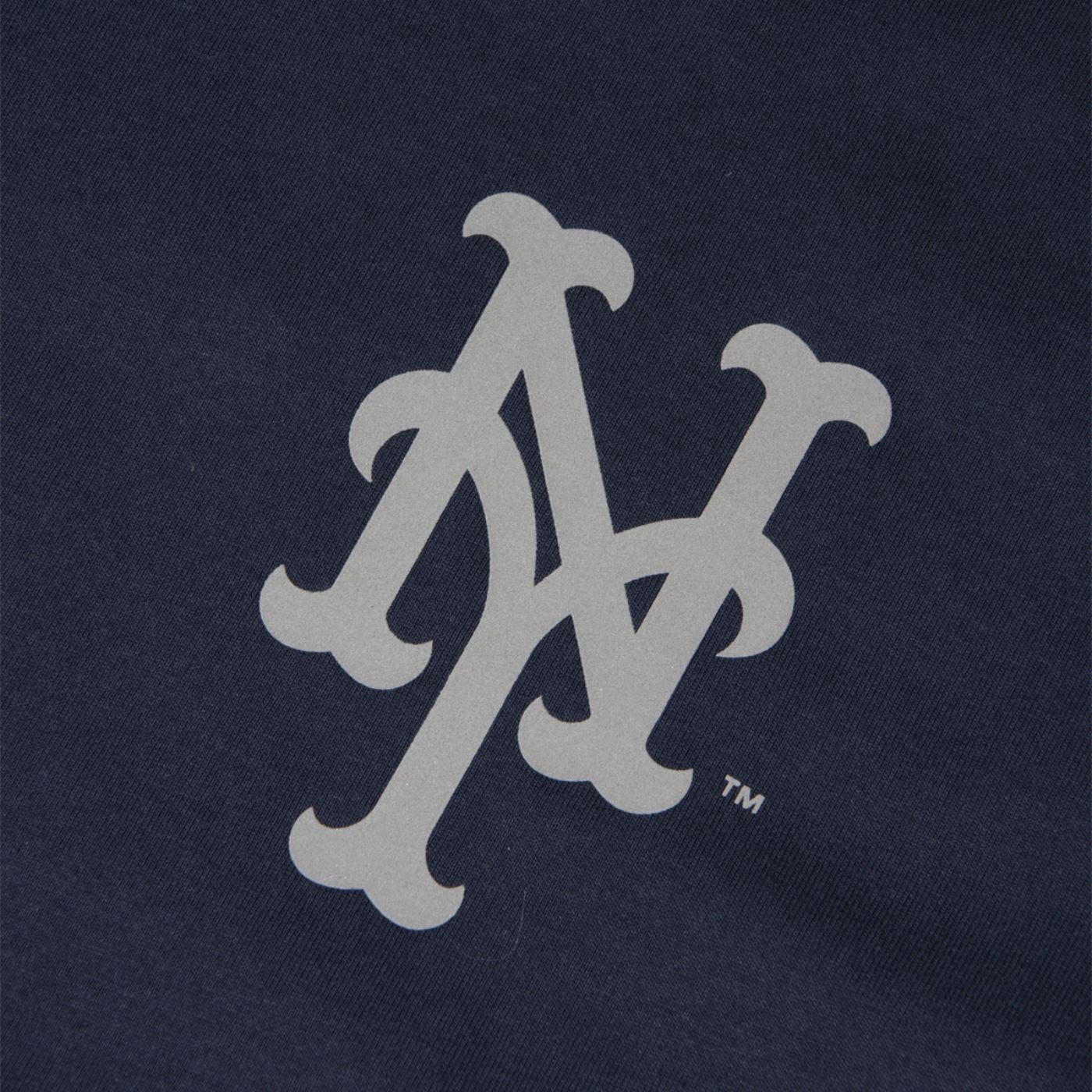 Camiseta New Era Regular New York Mets MLB Marinho Azul Marinho 2