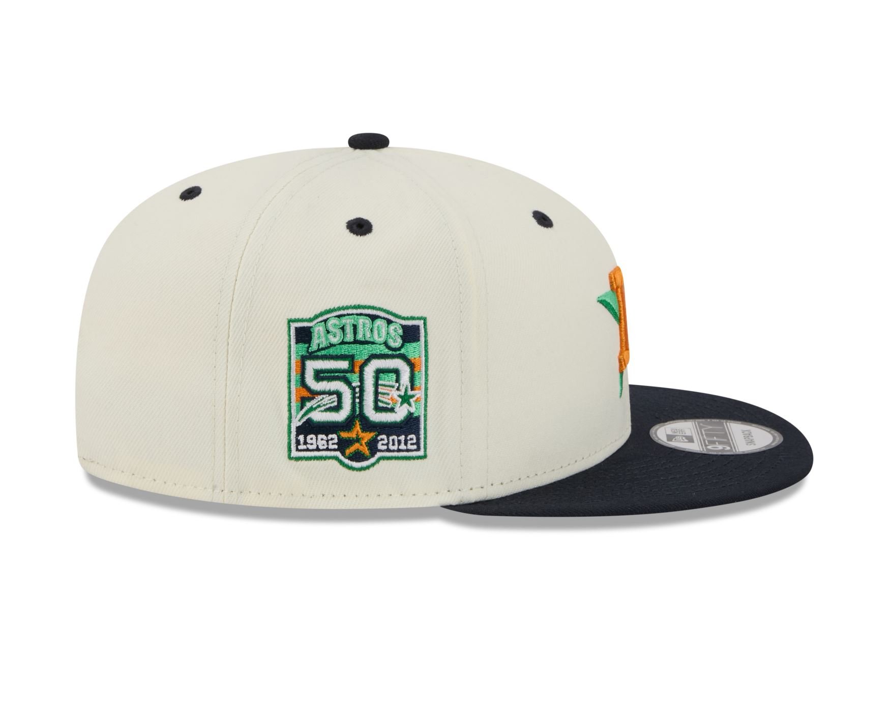 Bone New Era  9FIFITY  Houston Astros MLB Vermelho Off White 6