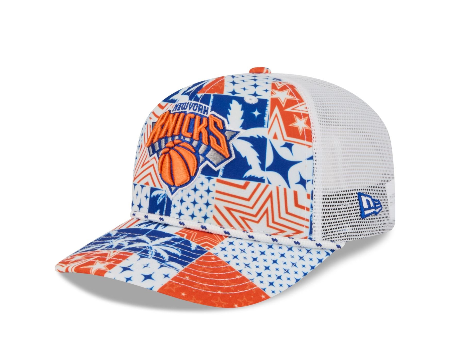 Bone New Era 9SEVENTY Strech Snap New York Knicks NBA All-Star Game Fan Pack Azul