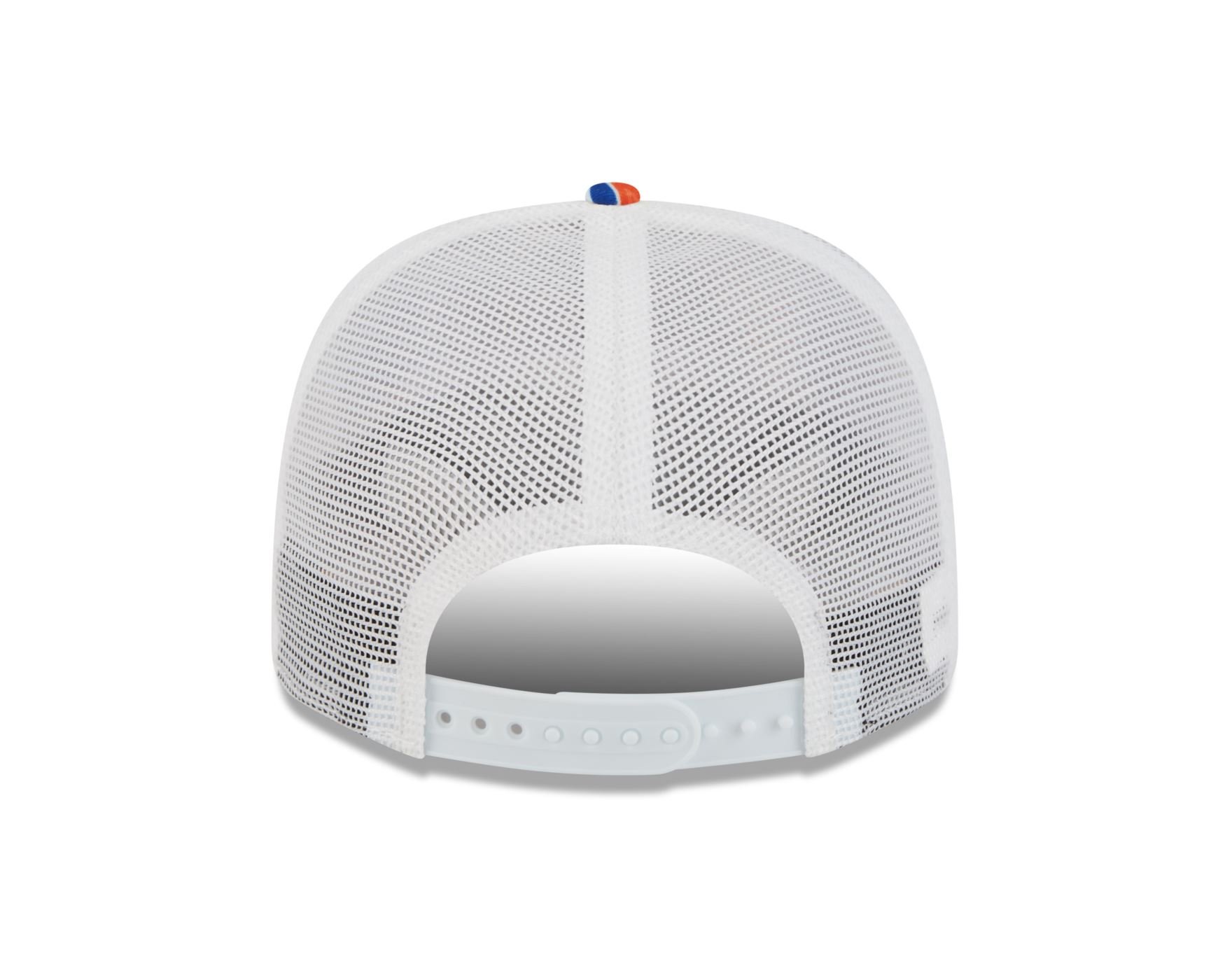 Bone New Era 9SEVENTY Strech Snap New York Knicks NBA All-Star Game Fan Pack Azul Laranja 4