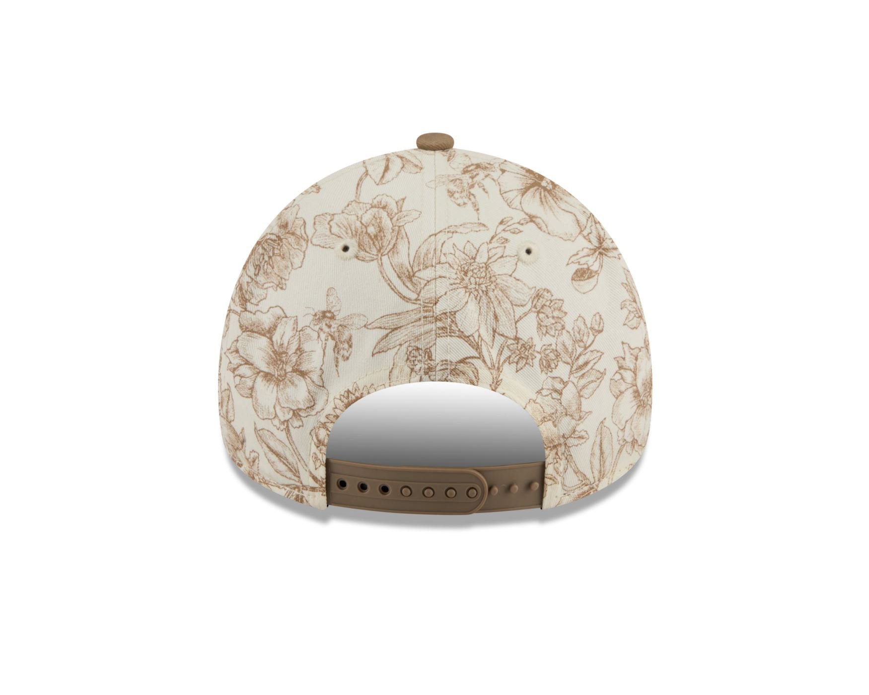 Bone New Era 9FORTY A-Frame New York Yankees MLB Spring Floral Bege 4