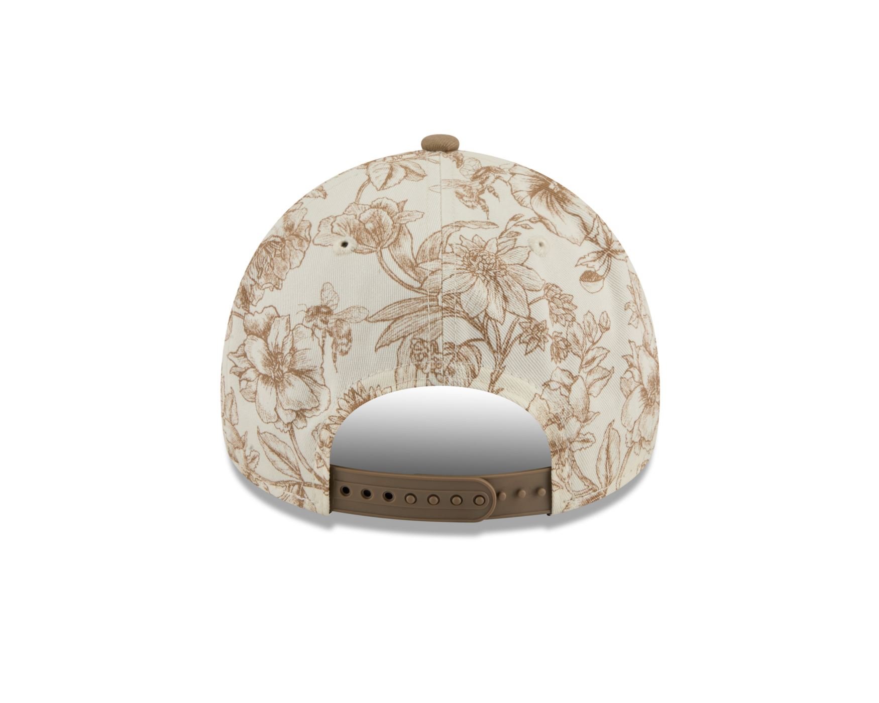 Bone New Era 9FORTY A-Frame Los Angeles Dodgers MLB Spring Floral Bege 4