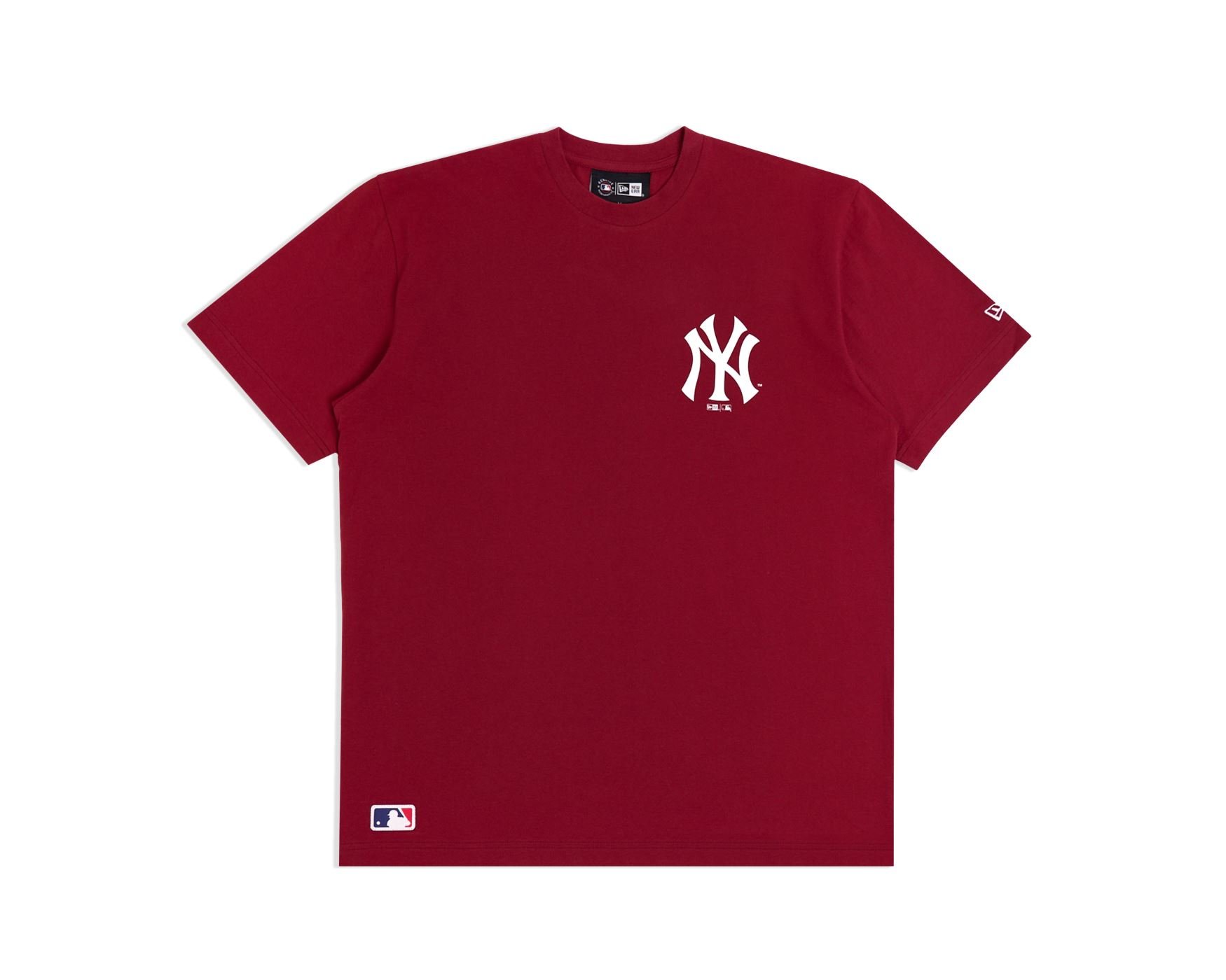 Camiseta New Era Regular New York Yankees MLB Vermelho