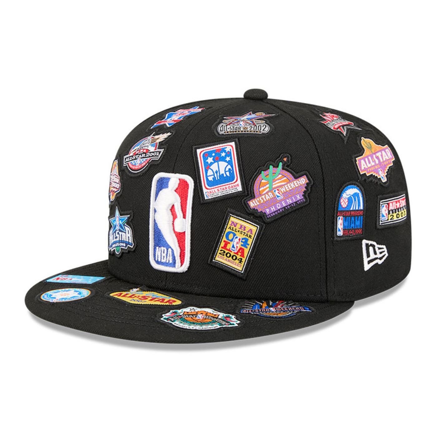Bone New Era  59FIFTY NBA Preto