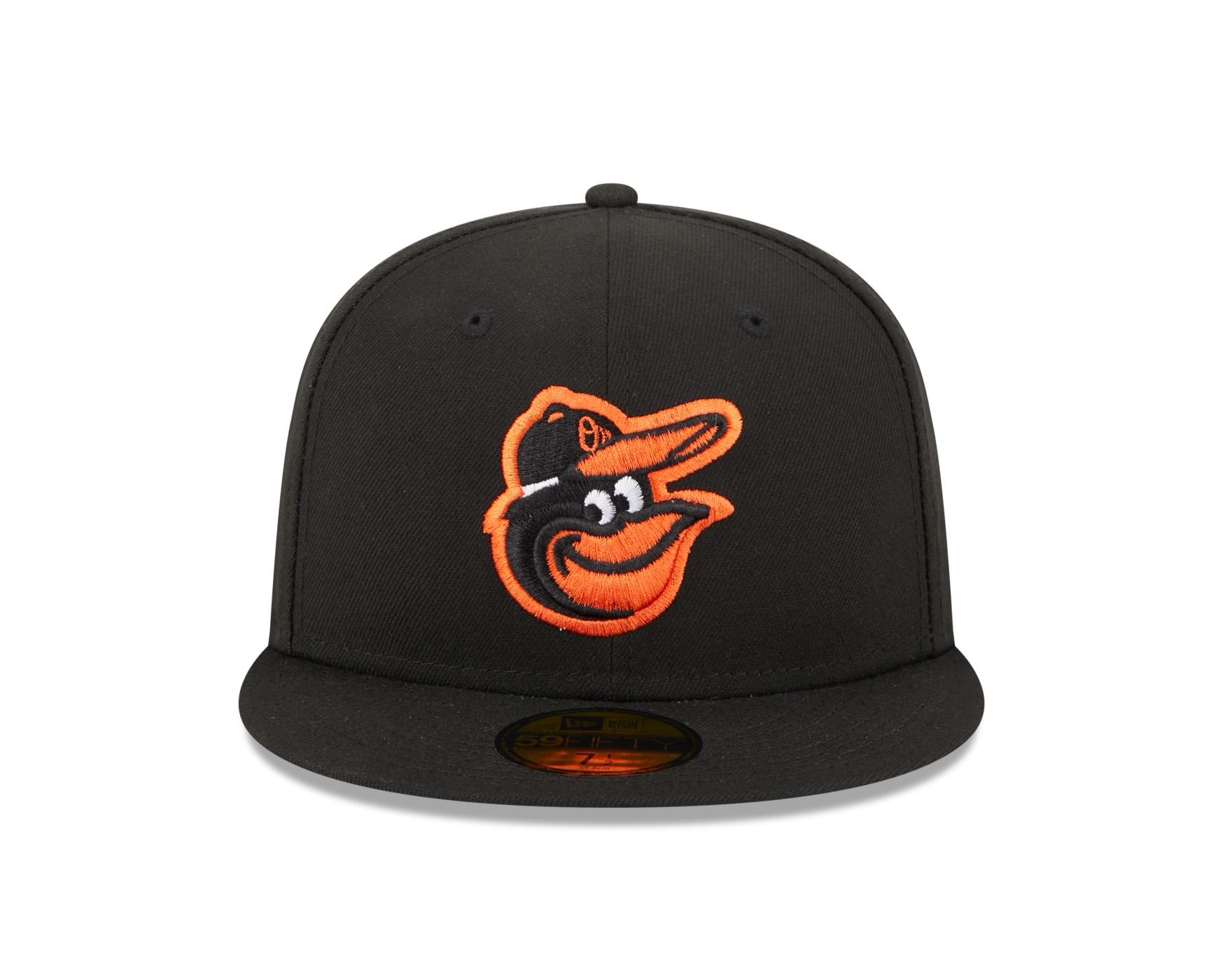 Bone New Era  59FIFTY Baltimore Orioles  Preto Preto 2