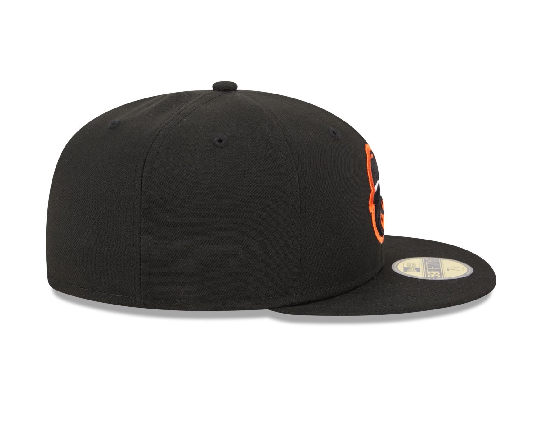Bone New Era  59FIFTY Baltimore Orioles  Preto Preto 6