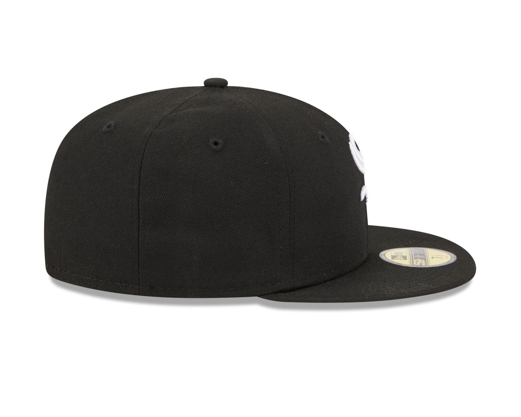 Bone New Era 59FIFTY Chicago White Sox Preto Preto 6