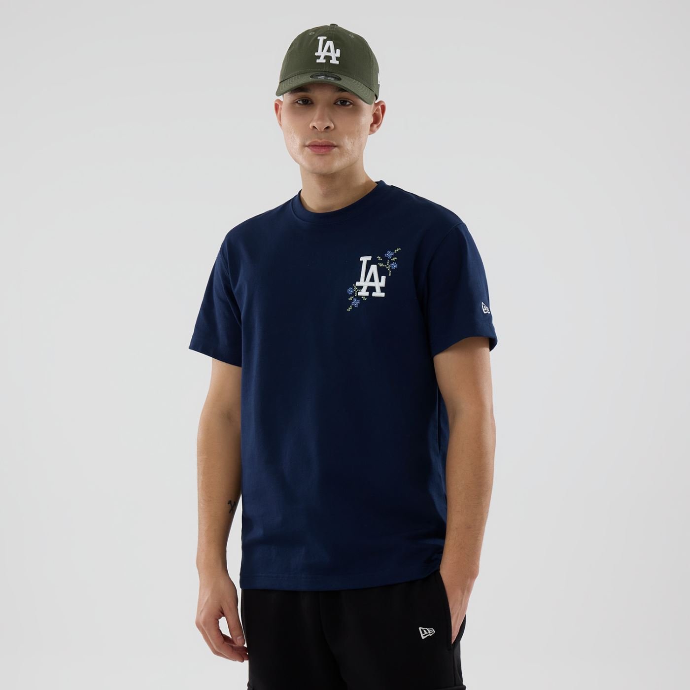 Camiseta New Era Los Angeles Dodgers Azul MLB Garden