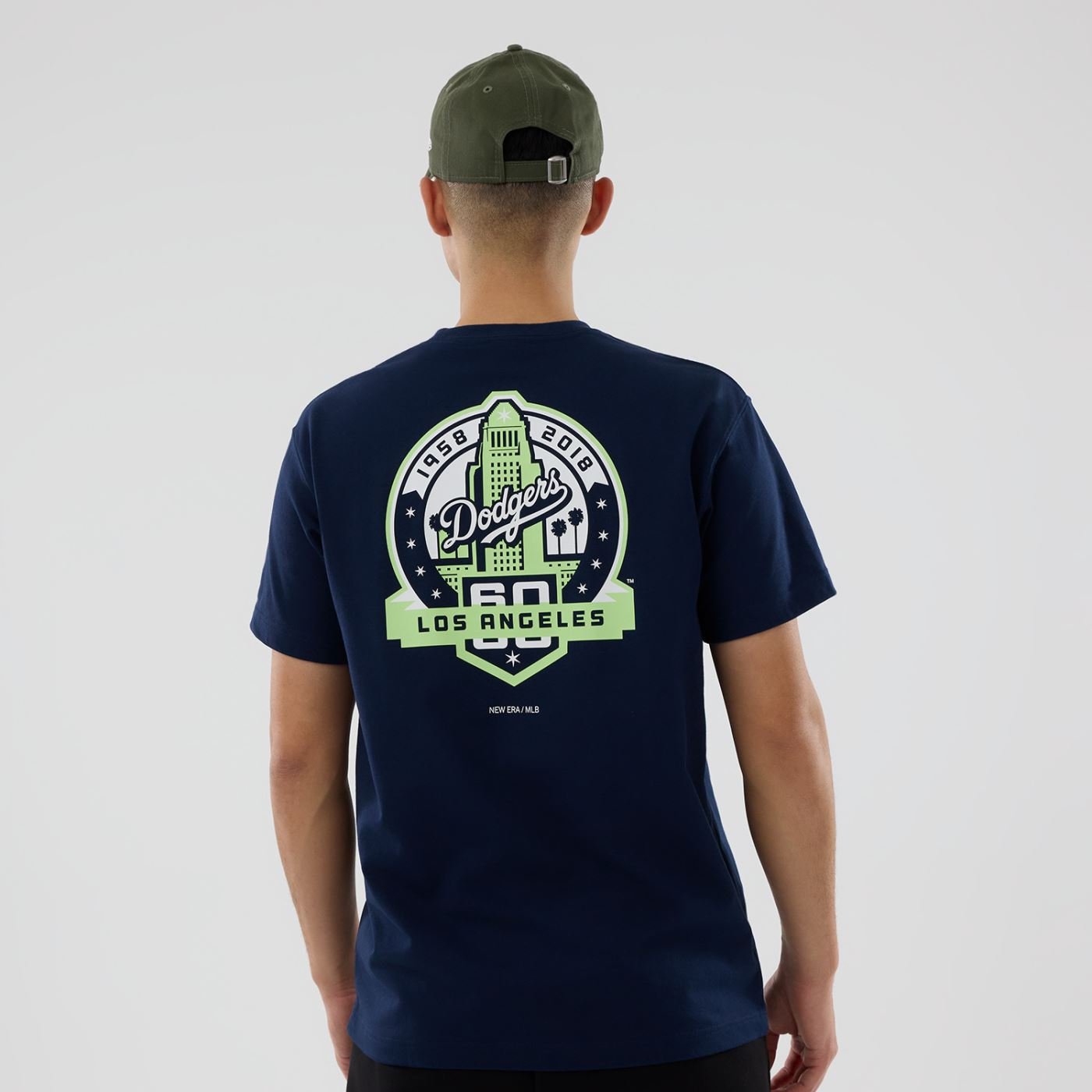 Camiseta New Era Los Angeles Dodgers Azul MLB Garden Azul Marinho 4