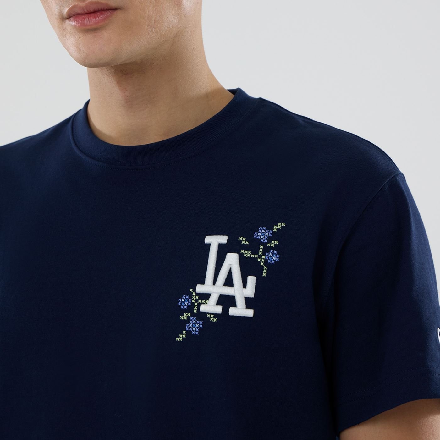 Camiseta New Era Los Angeles Dodgers Azul MLB Garden Azul Marinho 6