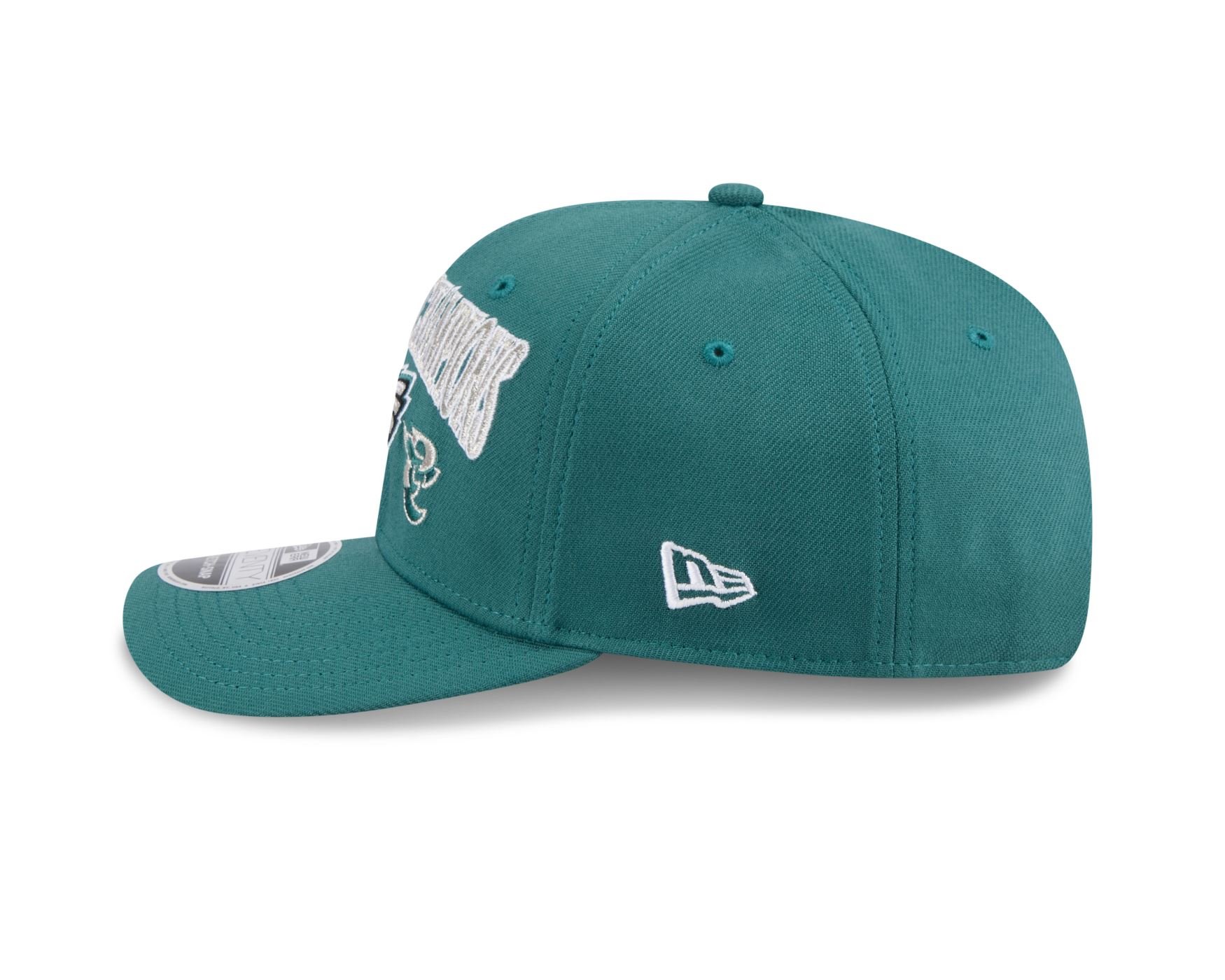 Bone New Era 9SEVENTY Stretch Snap Philadelphia Eagles Verde Verde 5