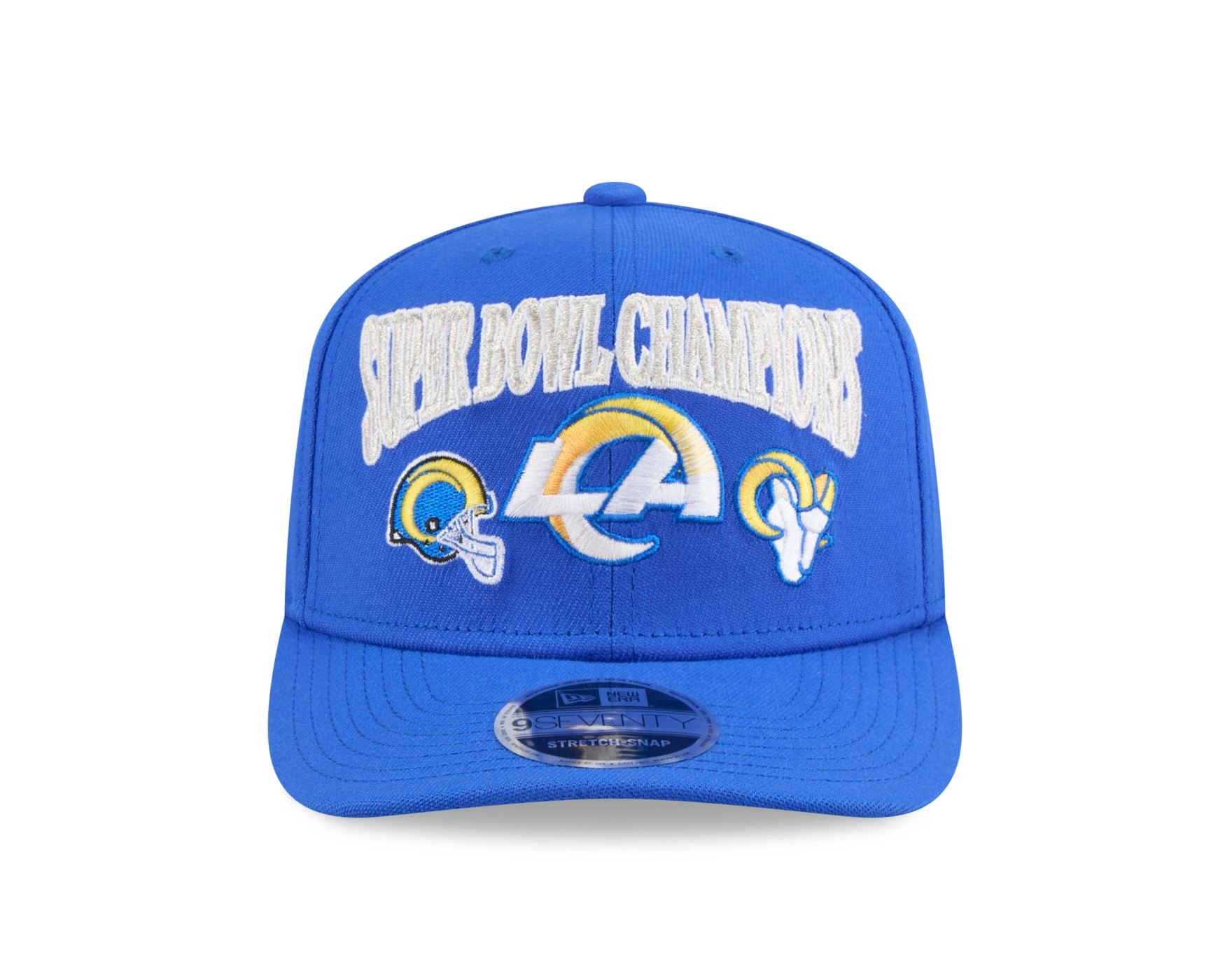 Bone New Era  9SEVENTY Stretch Snap  Los Angeles Rams Azul 2