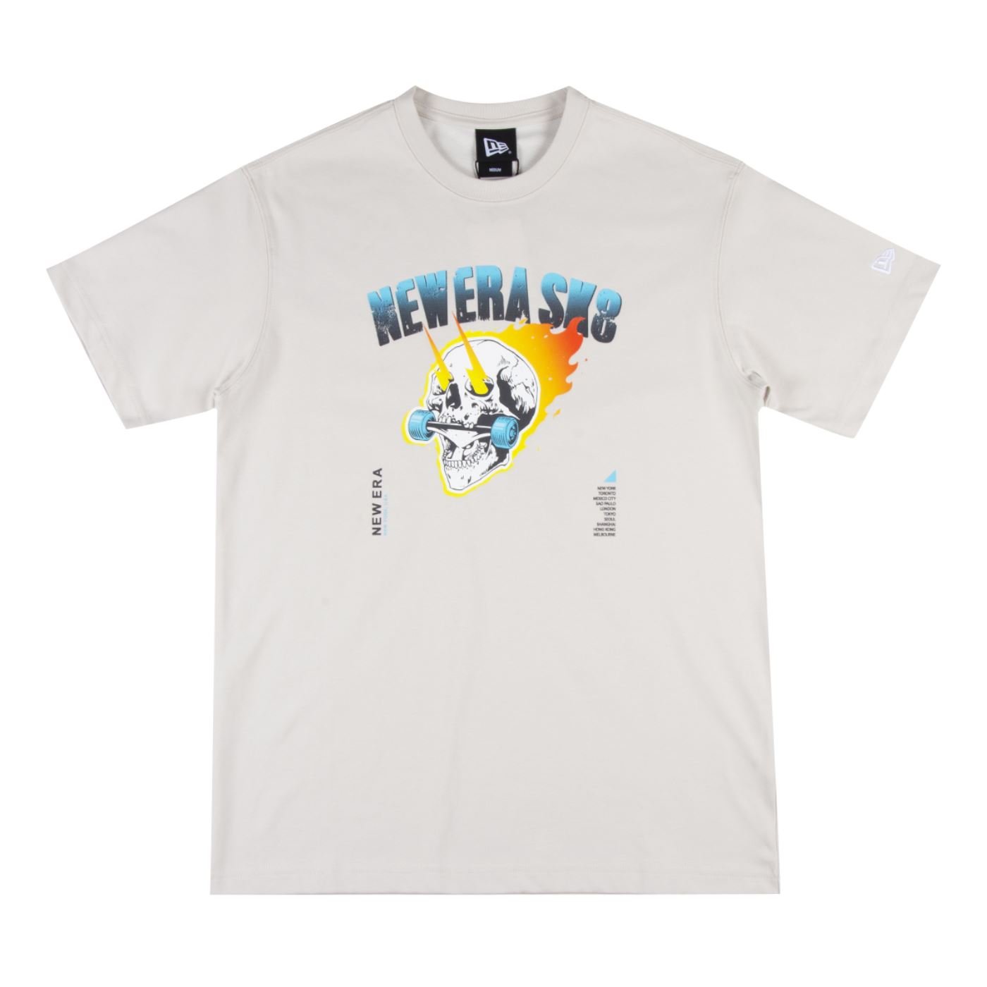 Camiseta New Era Regular  New Era Off White