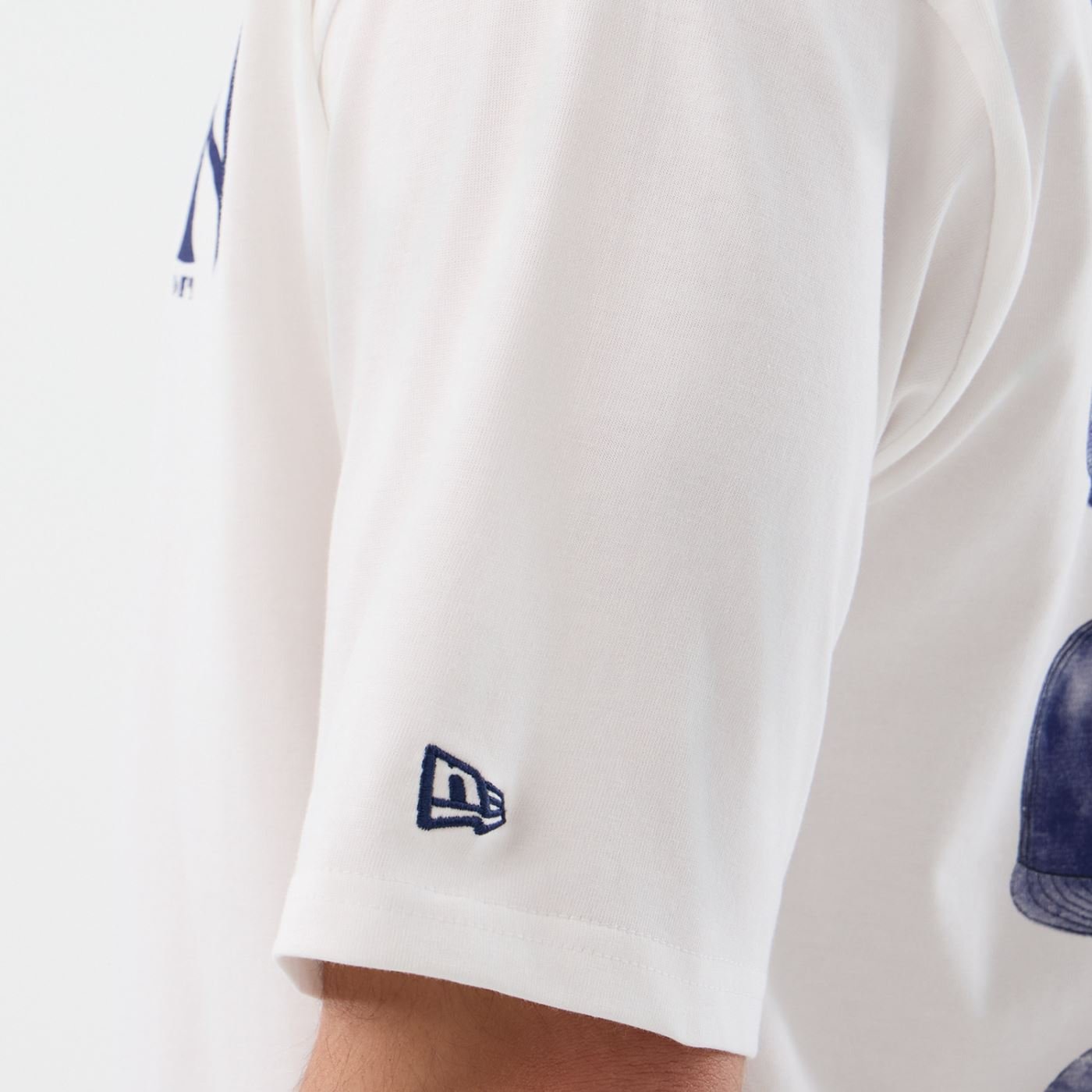 Camiseta New Era Regular  New York Yankees Branco Branco 4