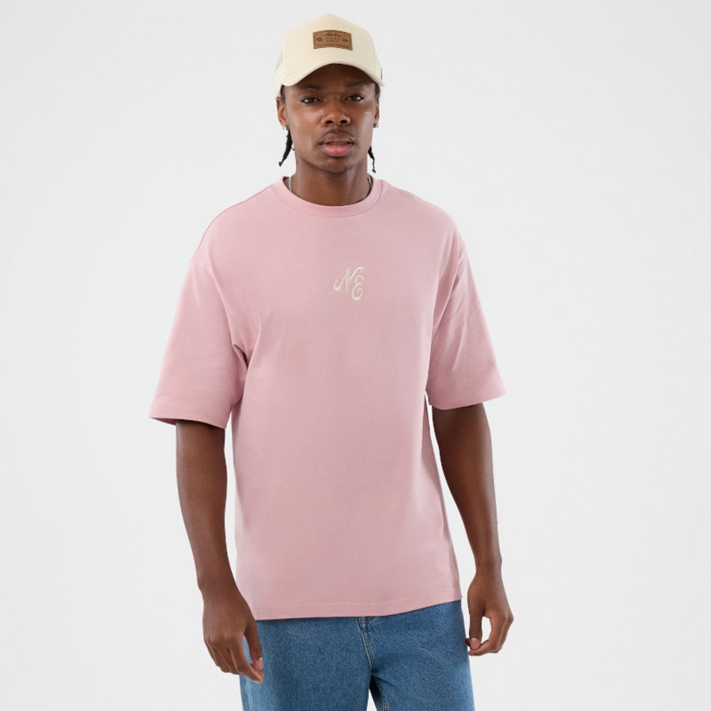Camiseta New Era Regular  New Era Rosa
