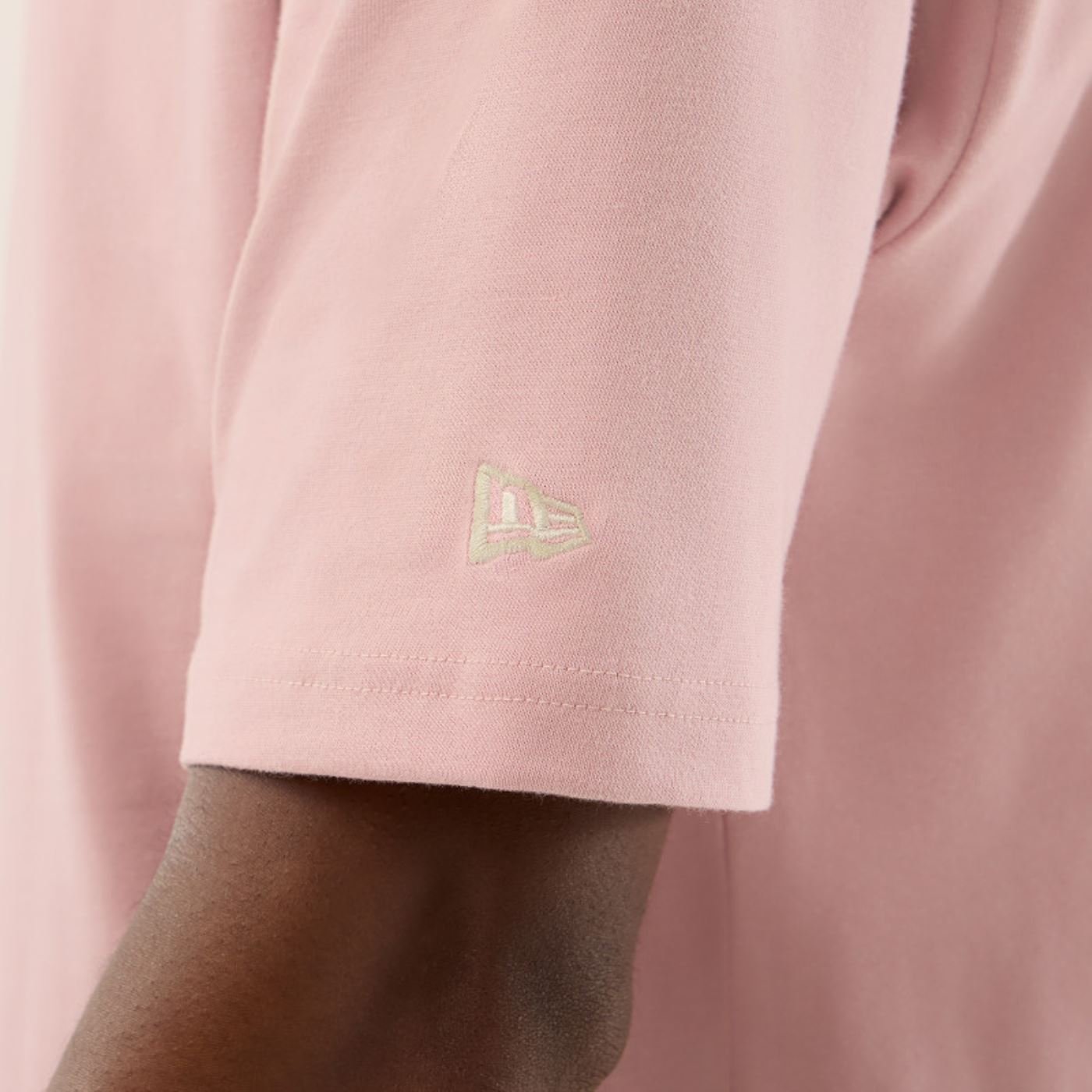 Camiseta New Era Regular New Era Rosa Rosa 3