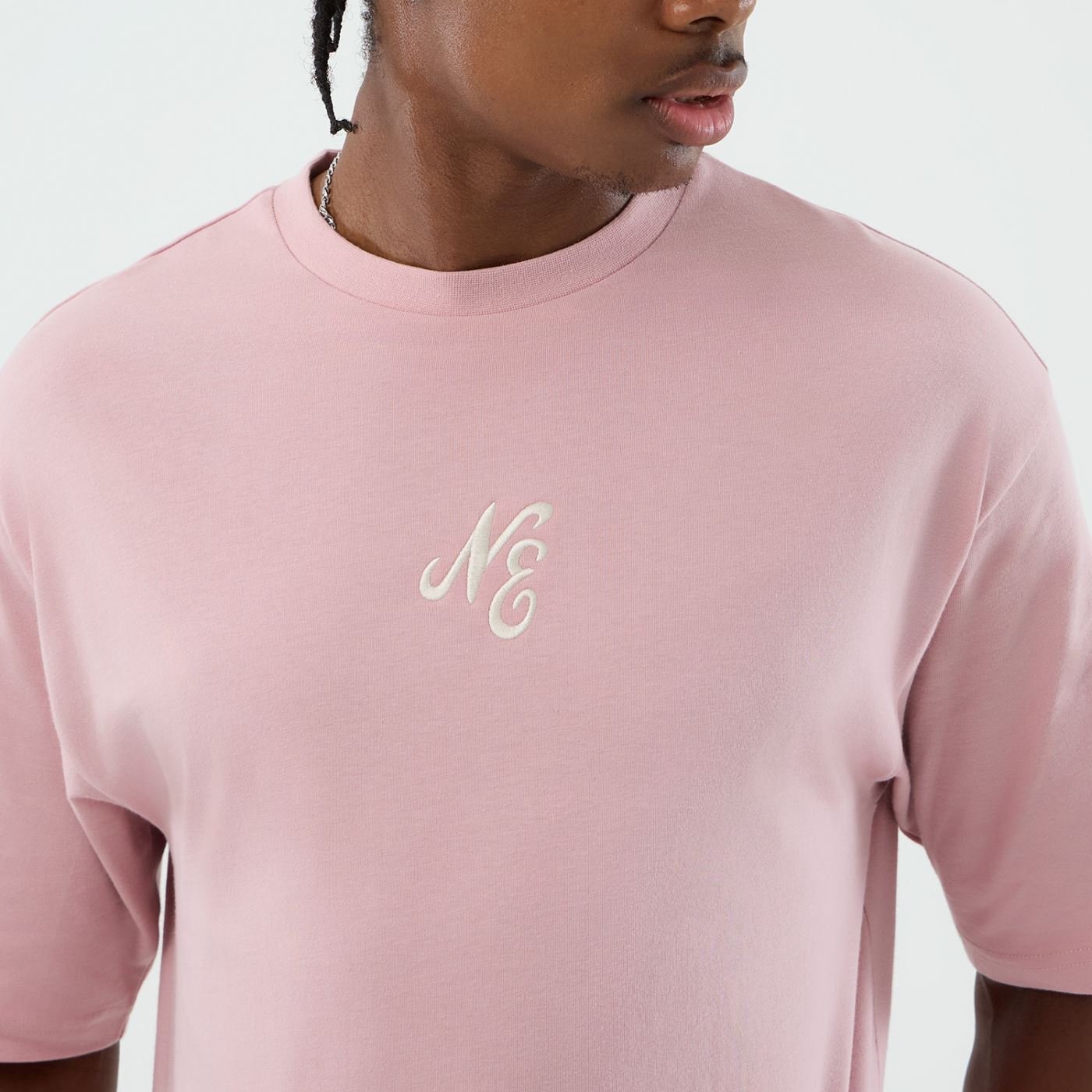 Camiseta New Era Regular New Era Rosa Rosa 5